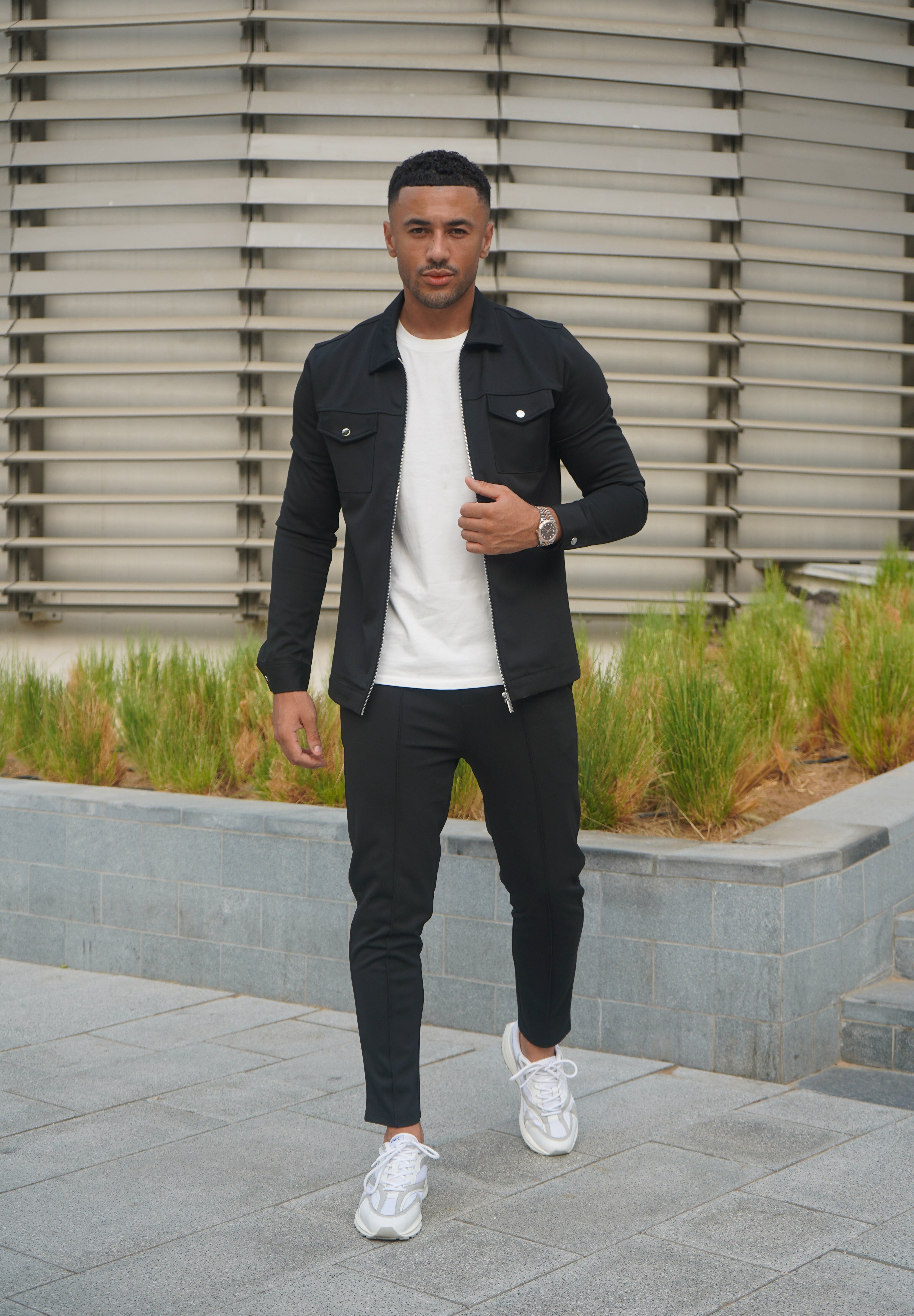 Capo Interlock Jacket - Black
