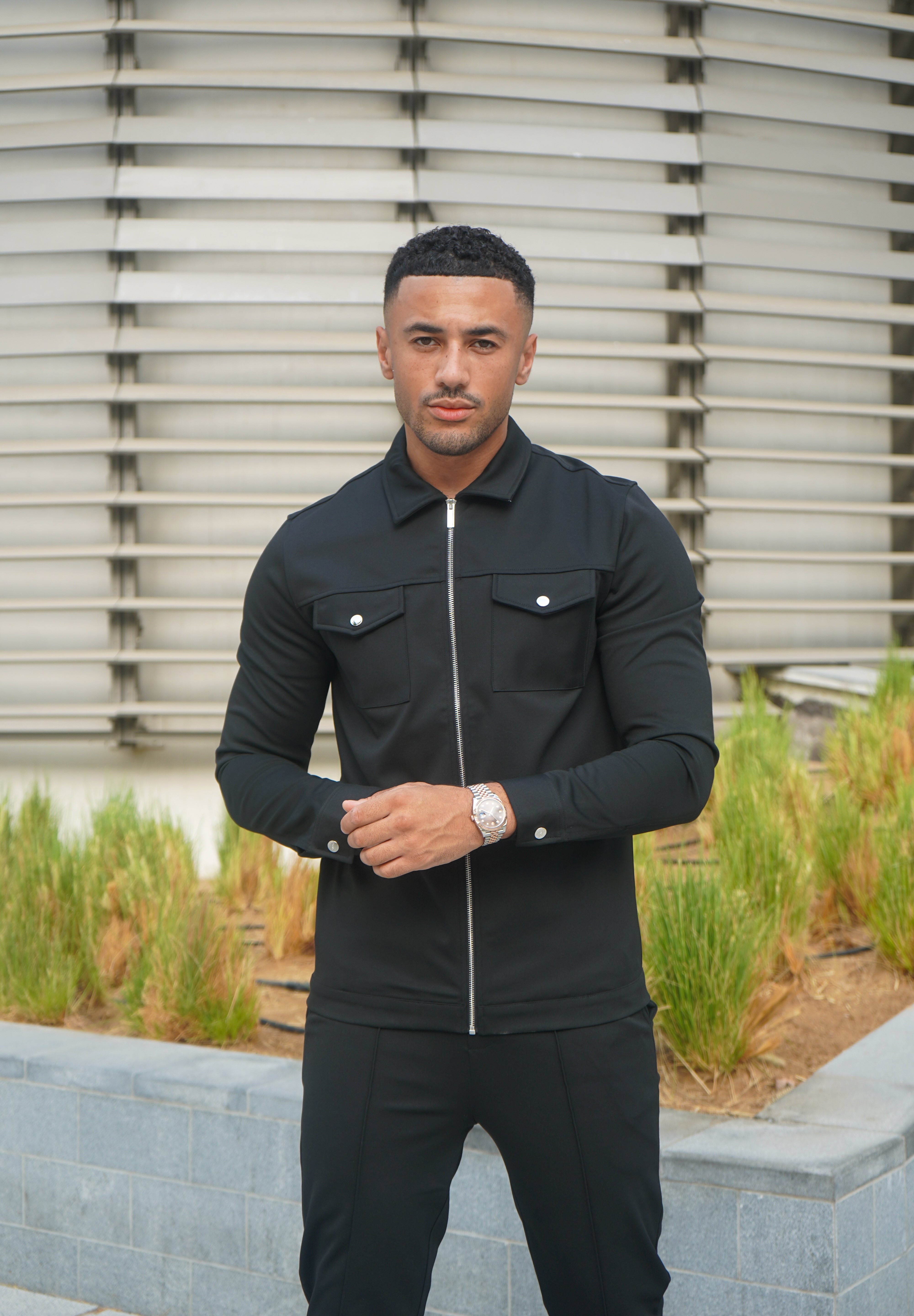 Capo Interlock Jacket - Black