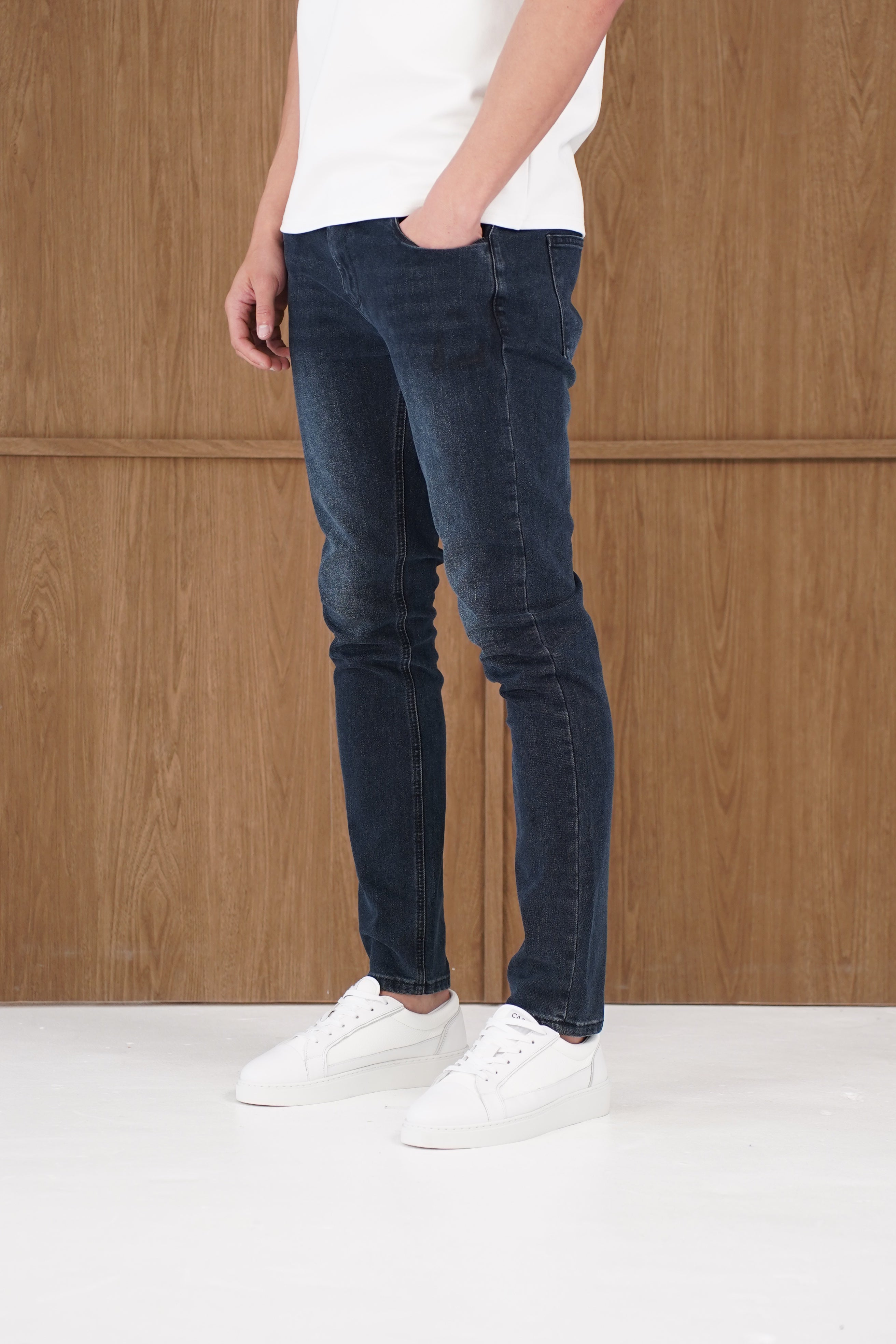 Capo Slim Fit Denim Jeans - Dark Blue