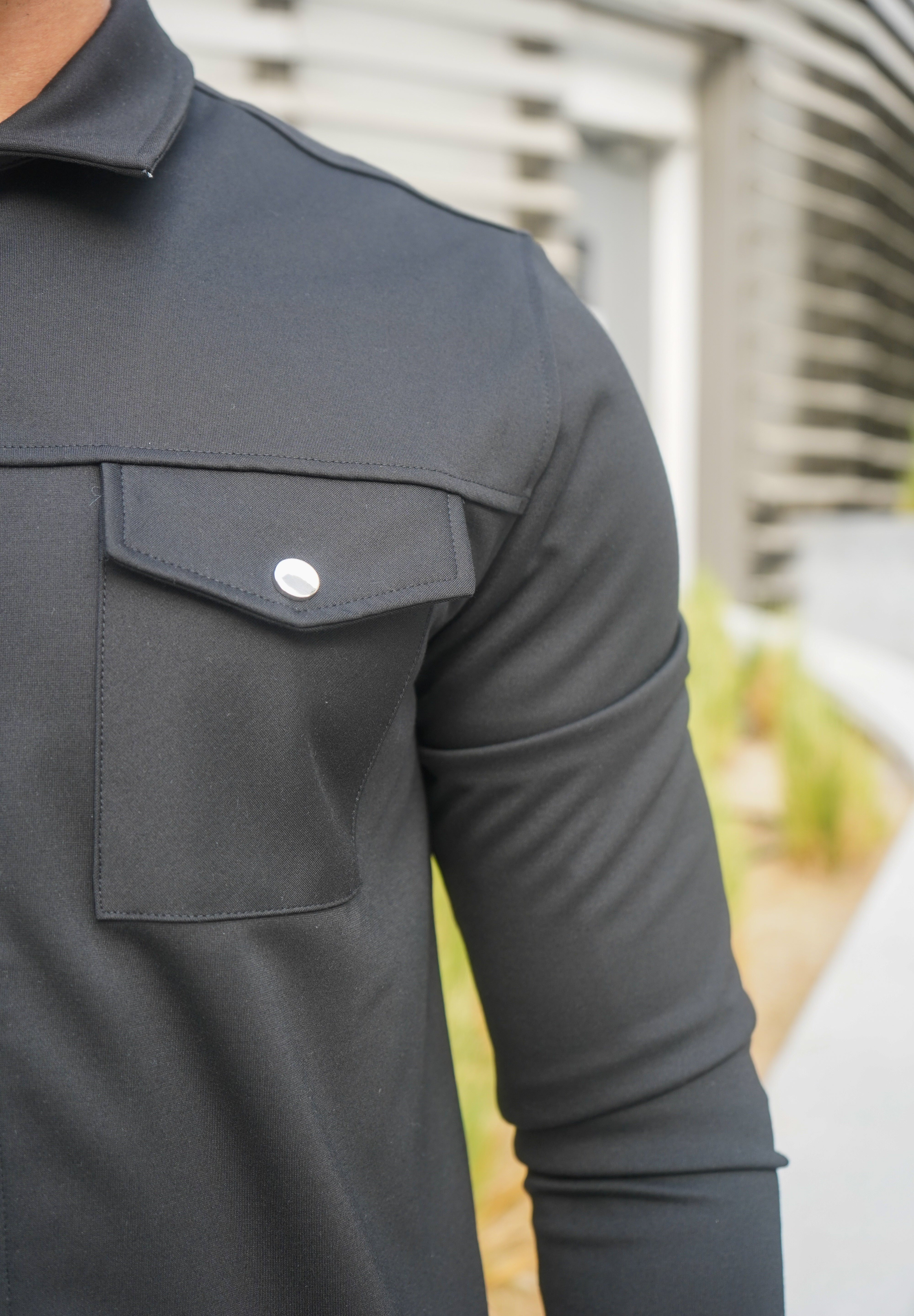 Capo Interlock Jacket - Black