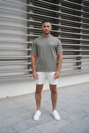 Capo Club Craftsman Crest T-Shirt - Olive/White