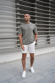 Capo Club Craftsman Crest T-Shirt - Olive/White