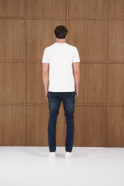 Capo Slim Fit Denim Jeans - Dark Blue