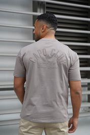 Capo Club Script T-Shirt - Tonal Mushroom