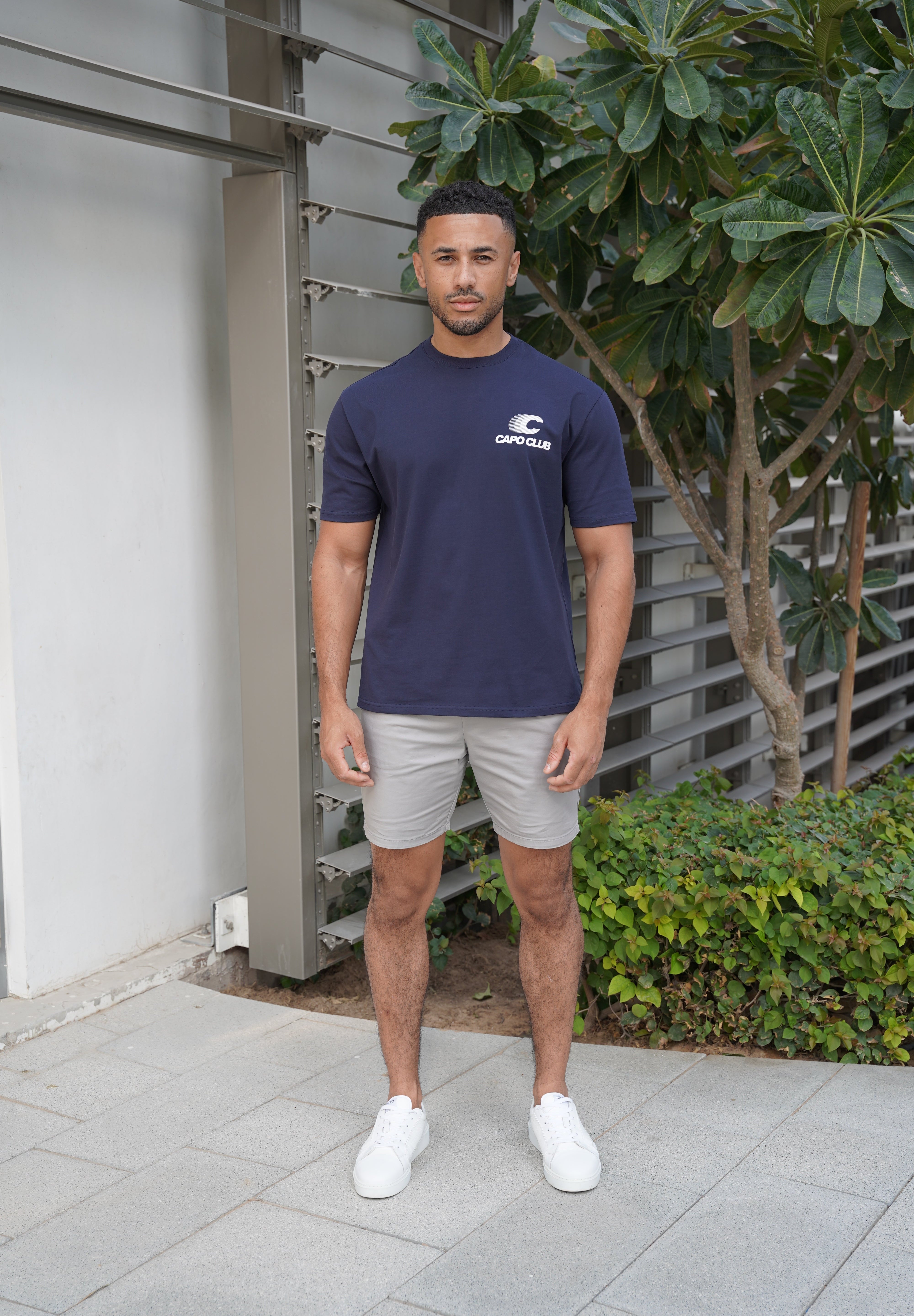 Capo Club Speed T-Shirt - Navy/White