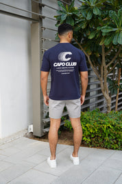 Capo Club Speed T-Shirt - Navy/White