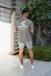 Capo Club Speed T-Shirt - Olive/White