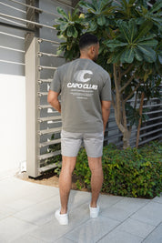 Capo Club Speed T-Shirt - Olive/White