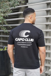 Capo Club Speed T-Shirt - Black/White
