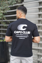 Capo Club Speed T-Shirt - Black/White