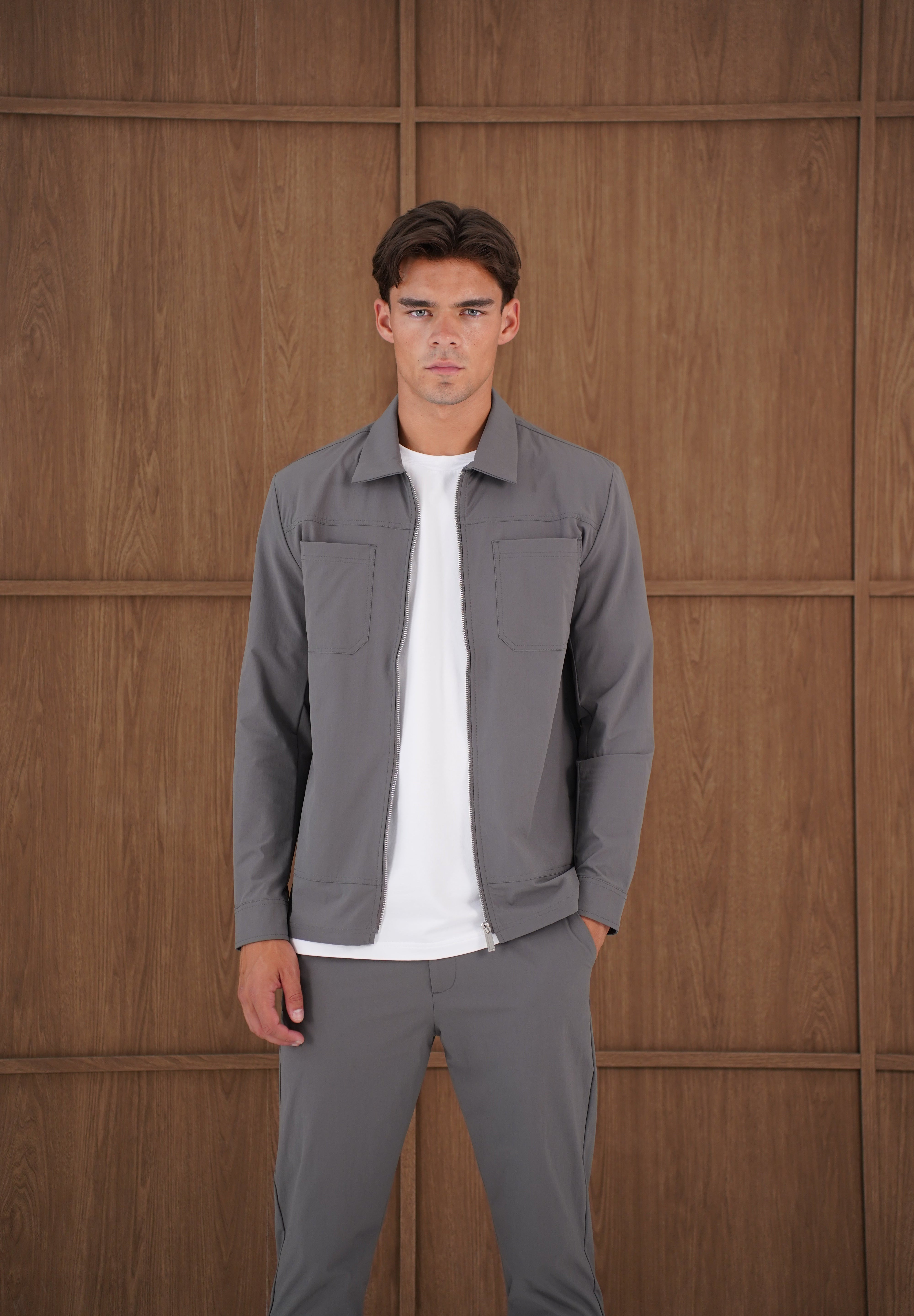 Capo Tom Tech Jacket - Charcoal