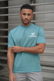 Capo Club Speed T-Shirt - Oil Blue/White