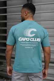Capo Club Speed T-Shirt - Oil Blue/White