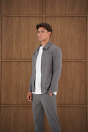 Capo Tom Tech Jacket - Charcoal