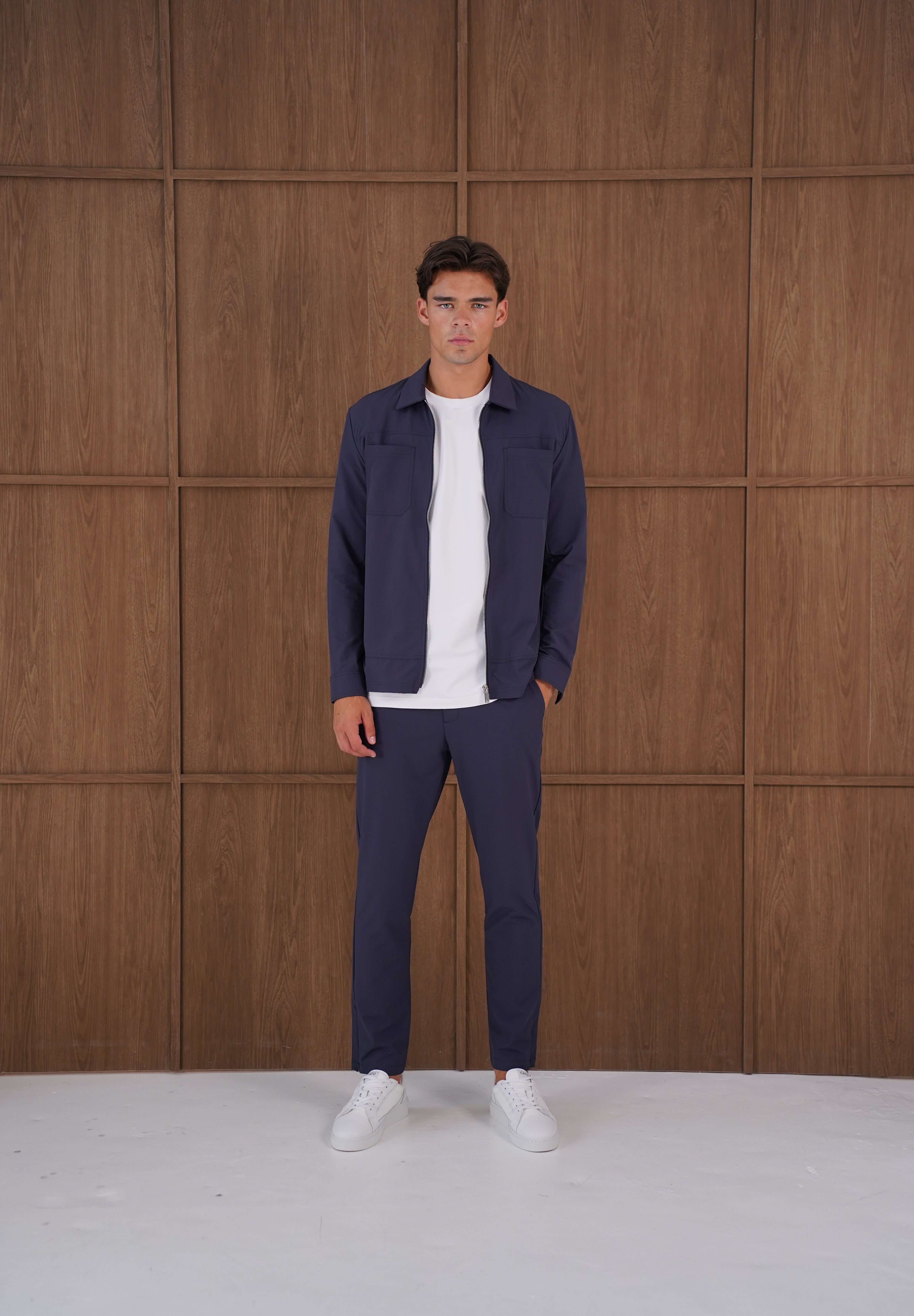 Capo Tom Tech Jacket - Navy