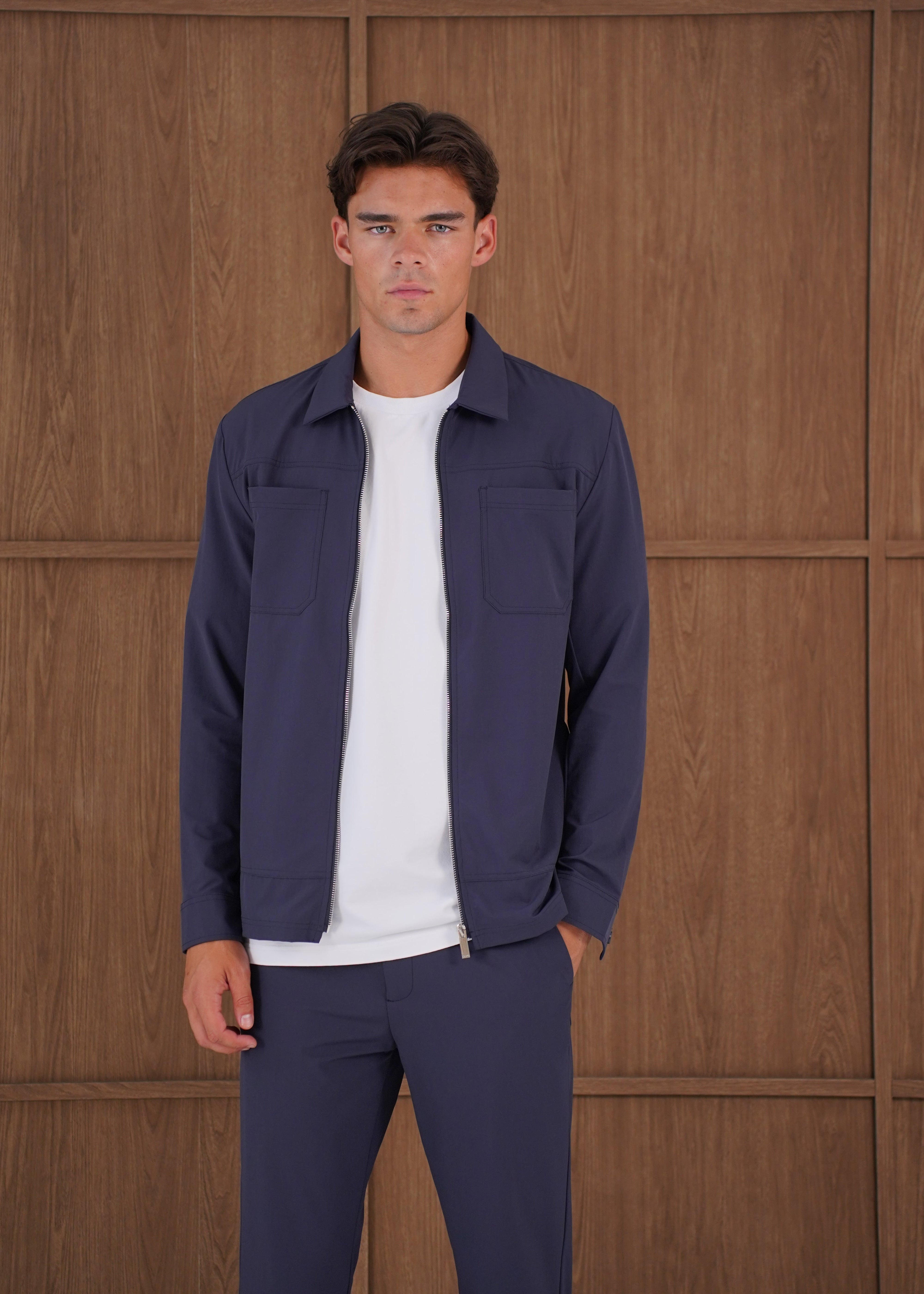 Capo Tom Tech Jacket - Navy