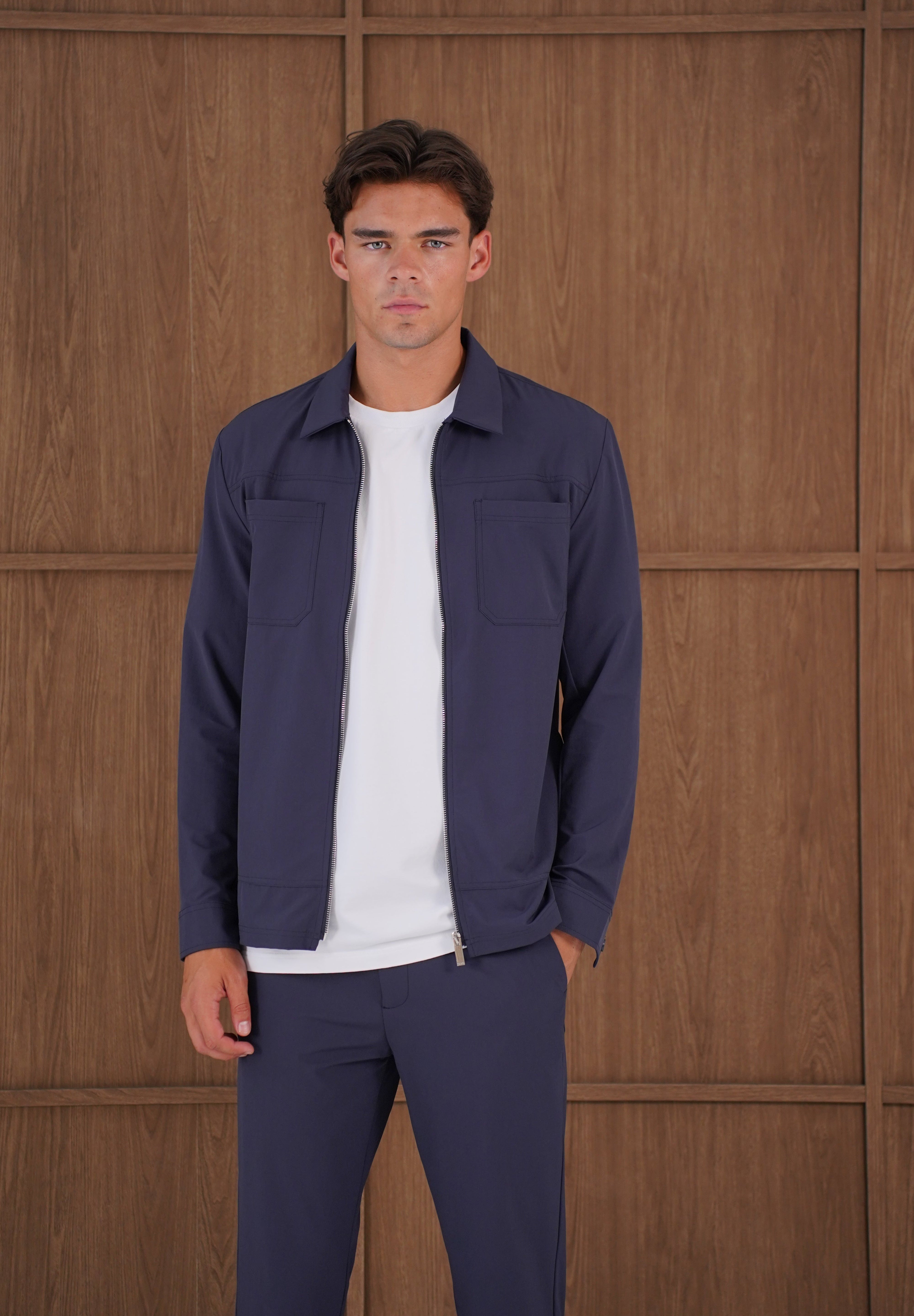 Capo Tom Tech Jacket - Navy