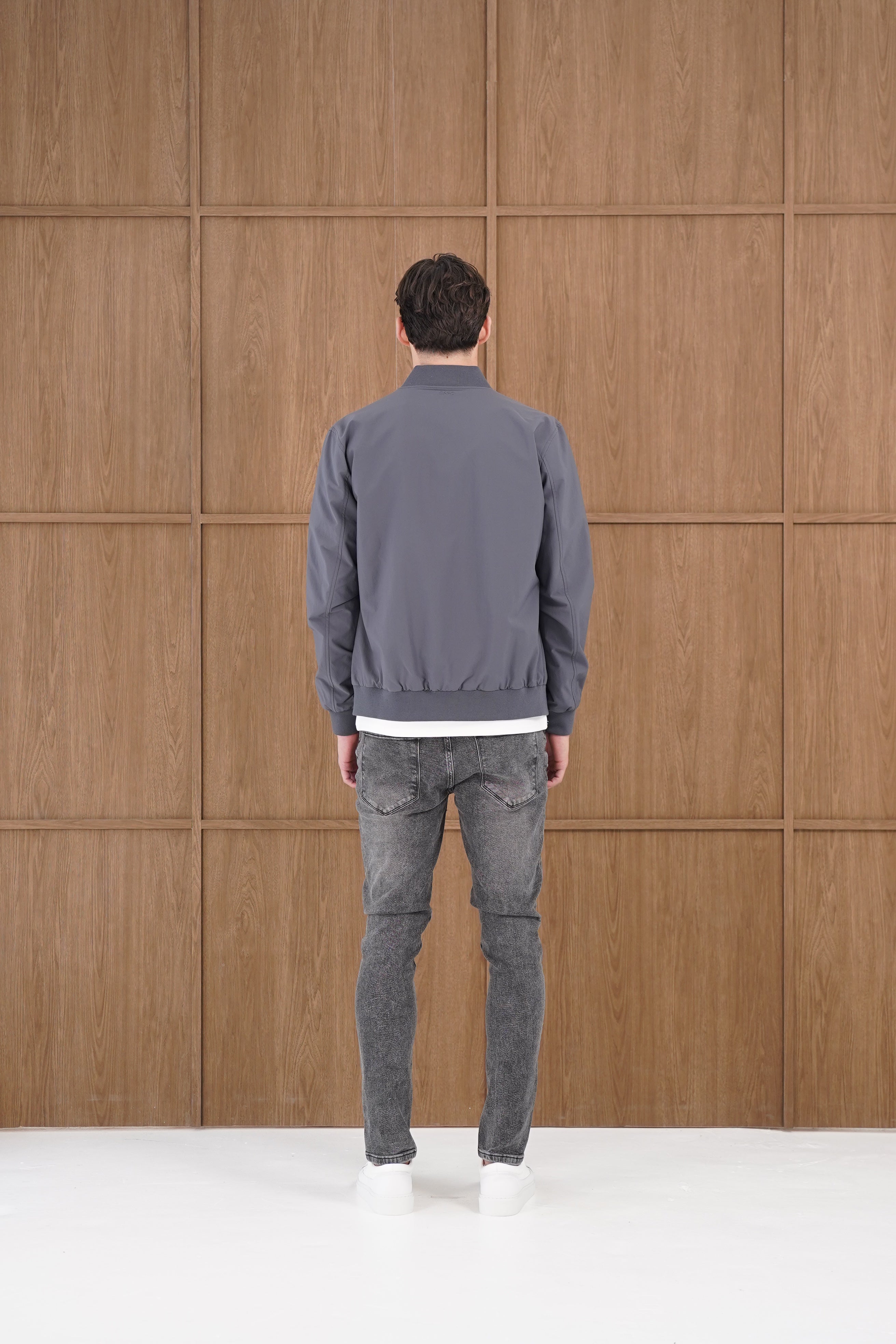 Capo Bomber Jacket - Charcoal