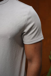 Capo Aztec Revere T-Shirt - Stone