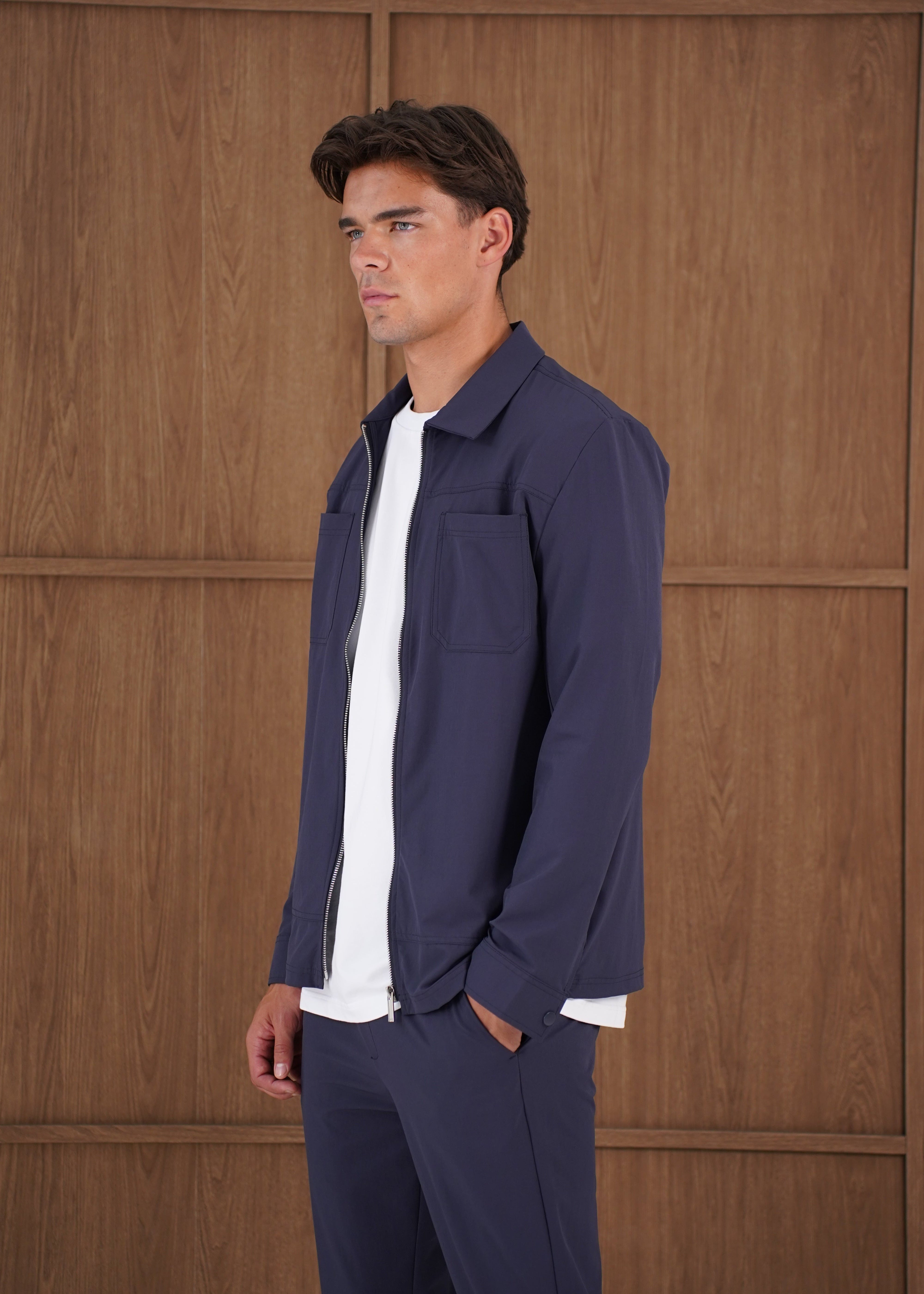 Capo Tom Tech Jacket - Navy