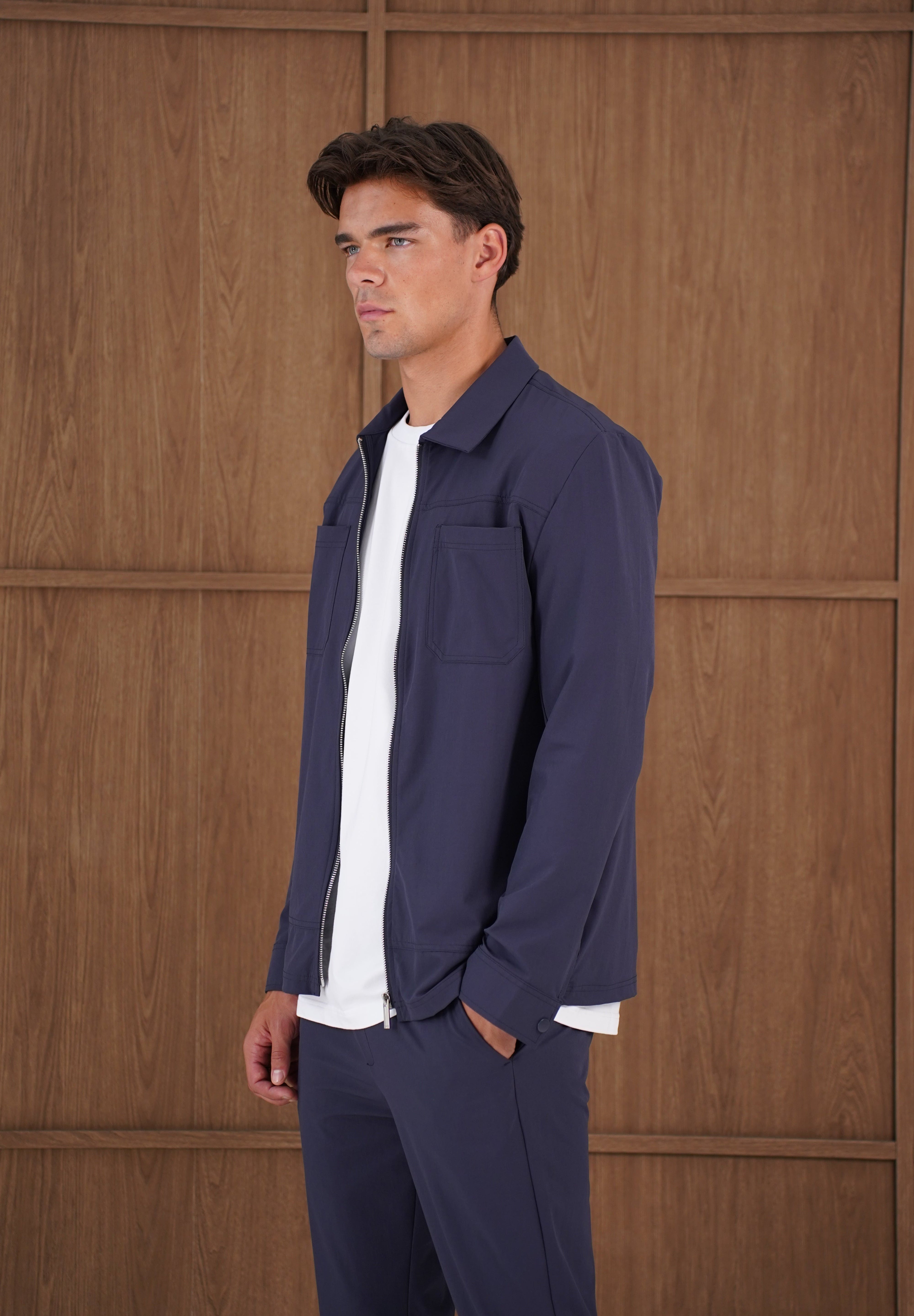 Capo Tom Tech Jacket - Navy