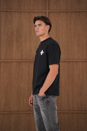 Capo Emblem T-Shirt - Black/White