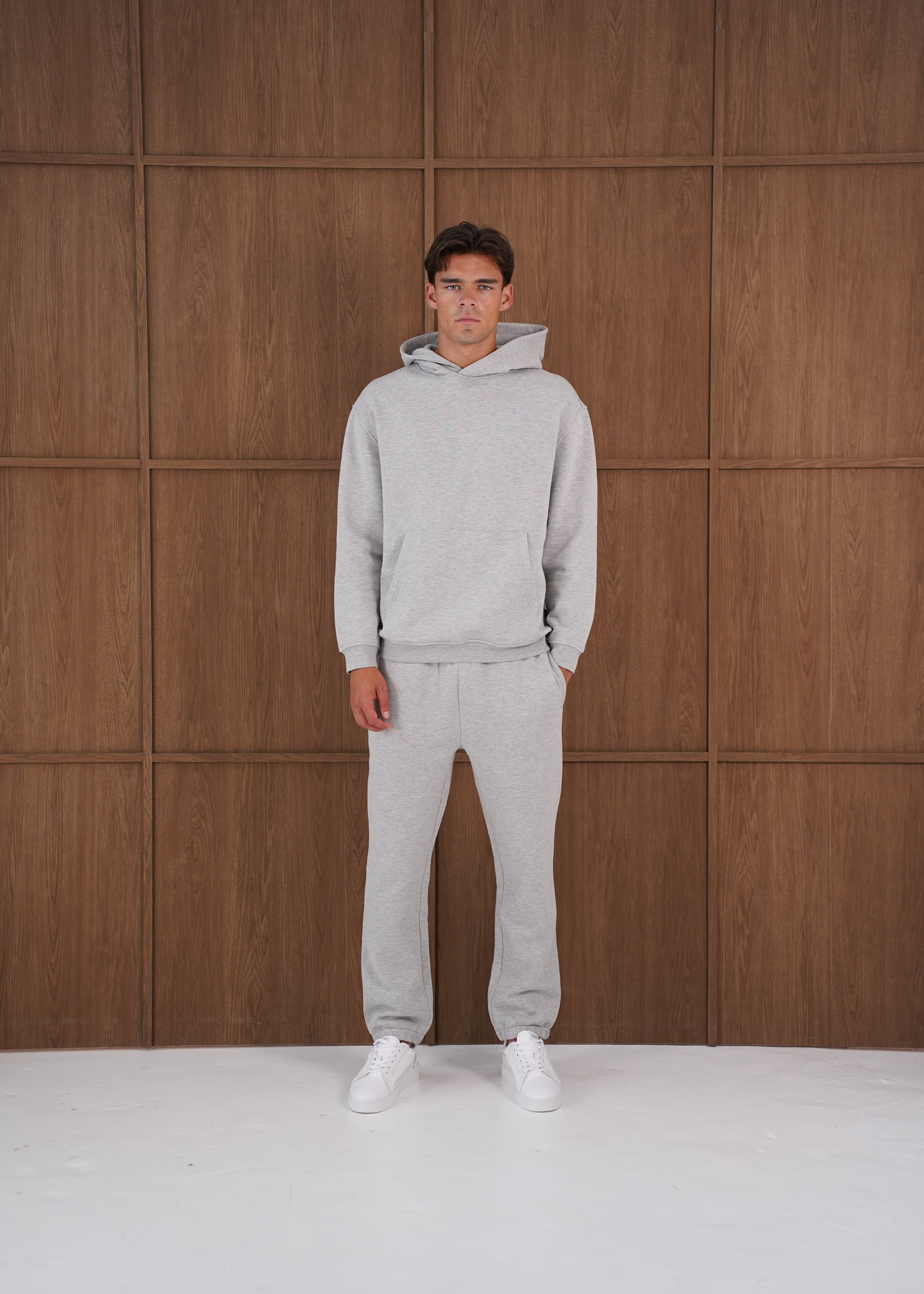 Capo Heavyweight Cuffed Pant - Light Grey