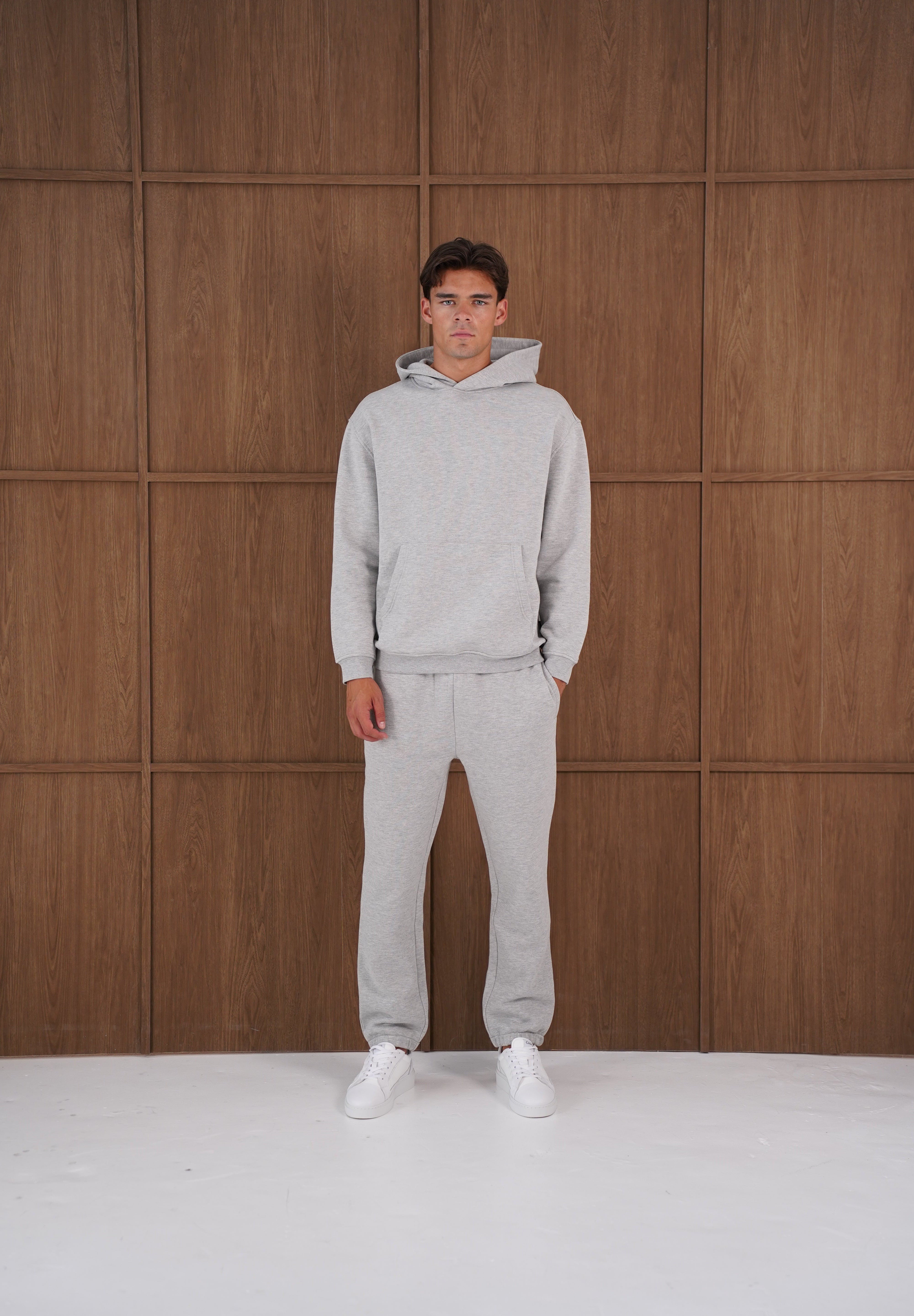 Capo Heavyweight Cuffed Pant - Light Grey