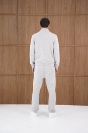 Capo Heavyweight 1/4 Zip Sweatshirt - Light Grey