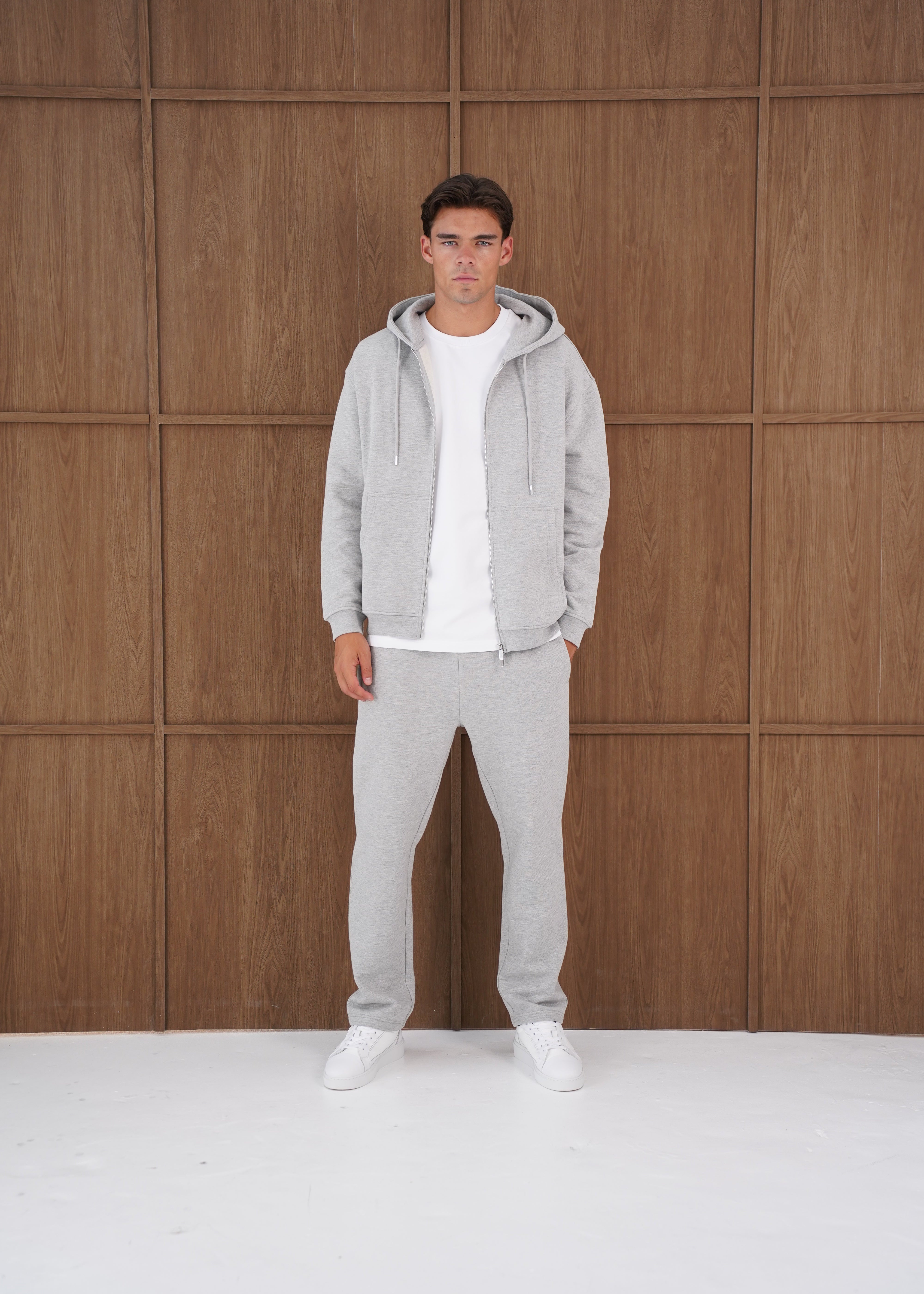 Capo Heavyweight Jogger - Light Grey