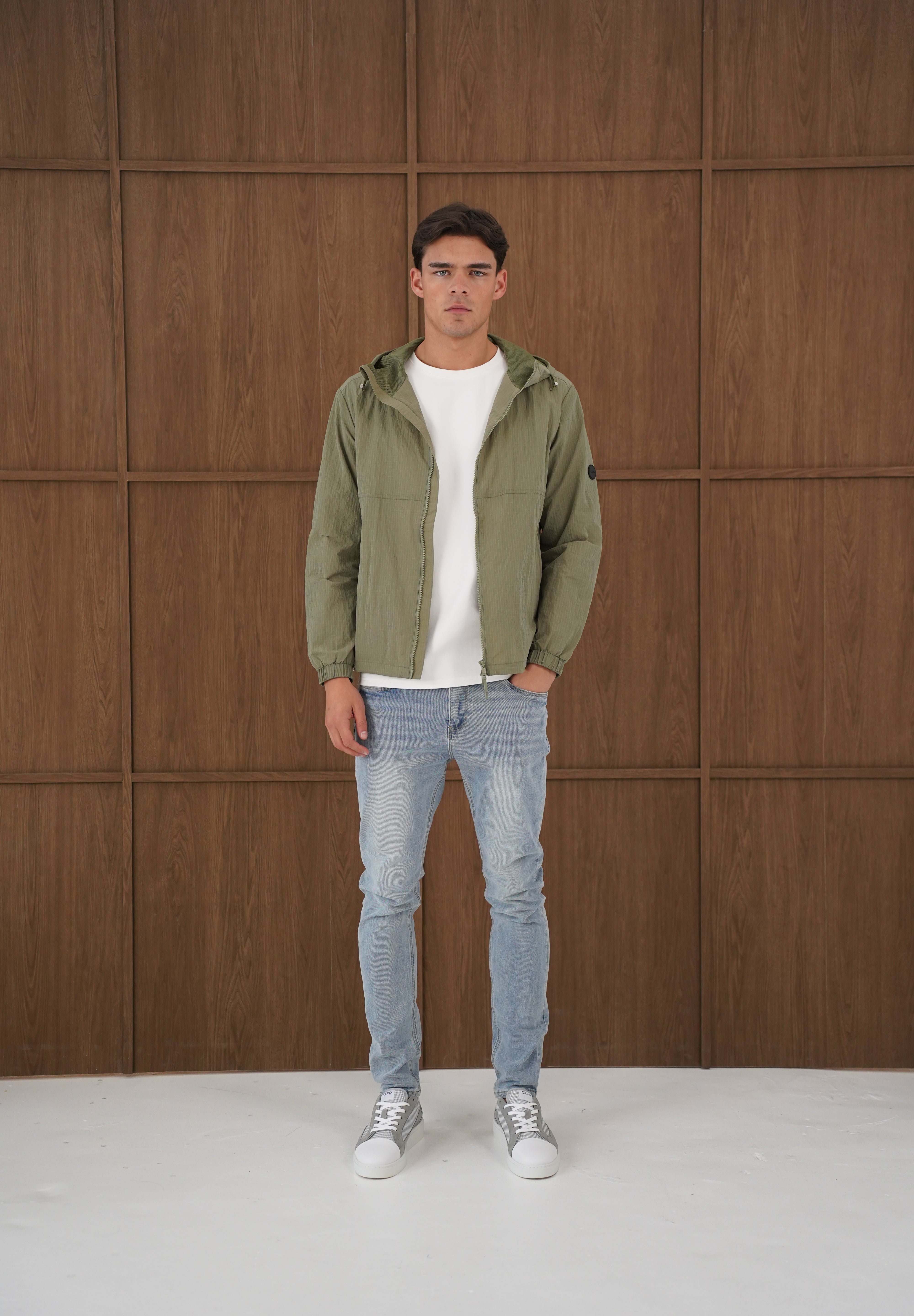 Capo Ripstop Lightweight Jacket - Olive