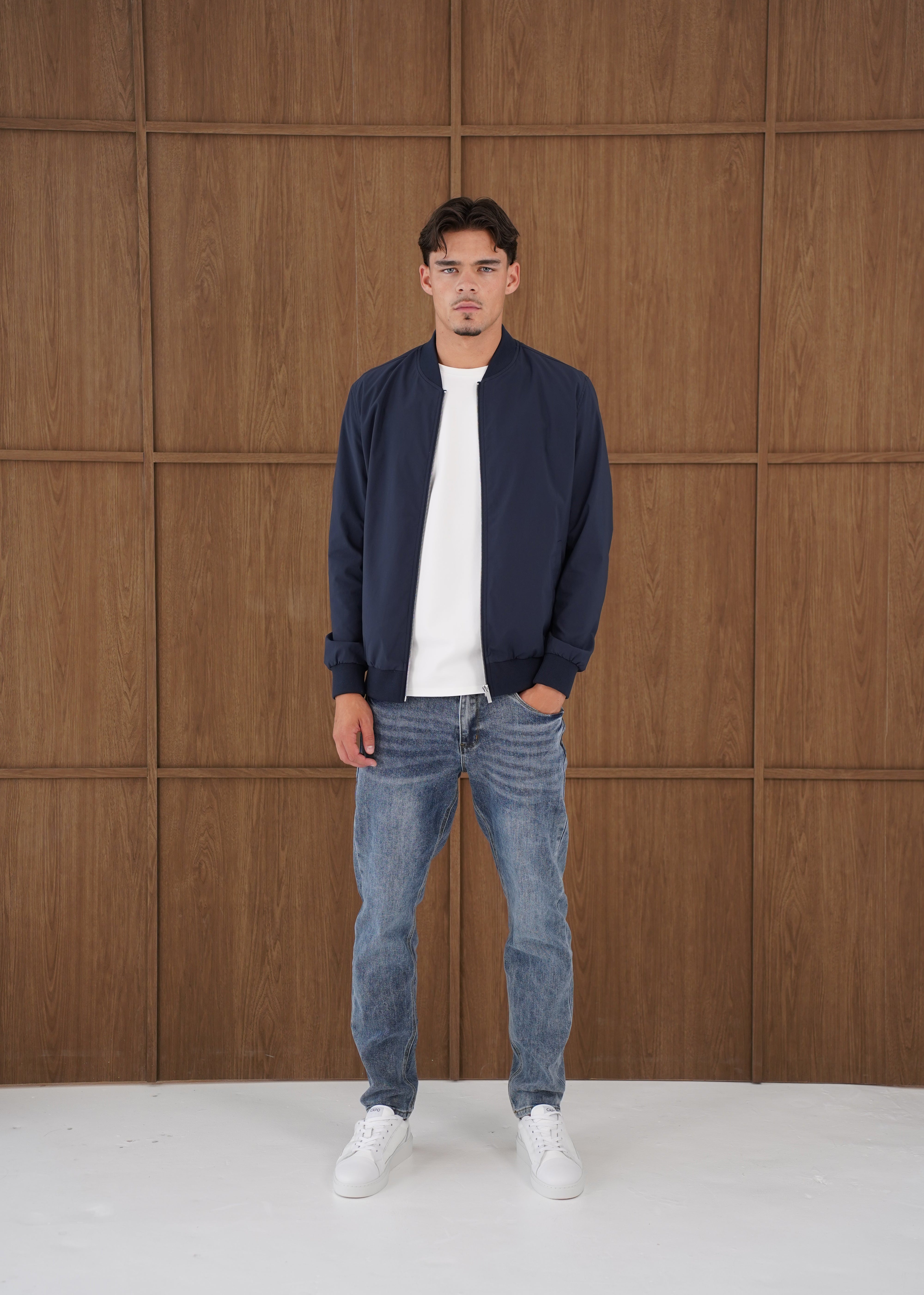 Capo Bomber Jacket - Navy