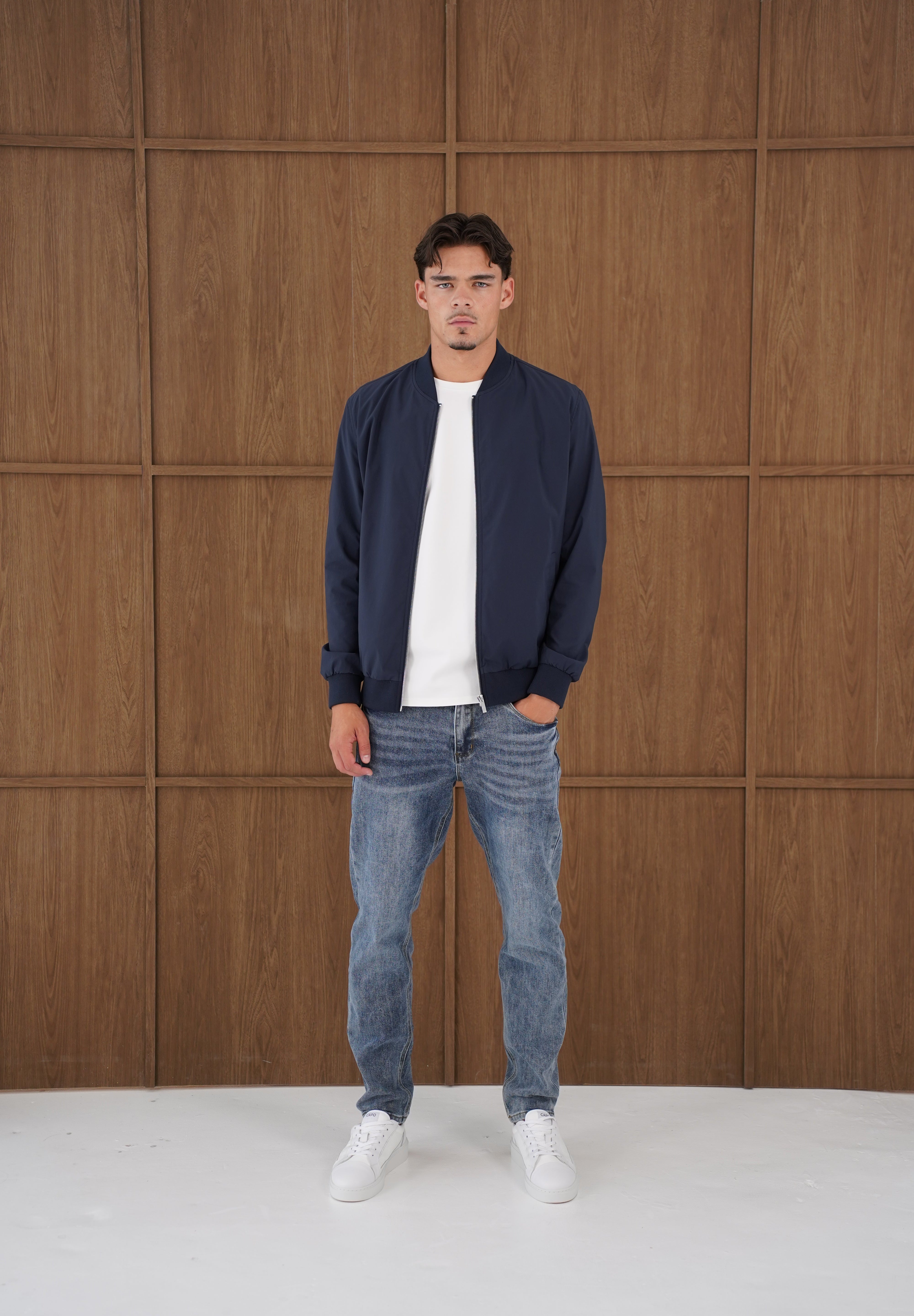 Capo Bomber Jacket - Navy