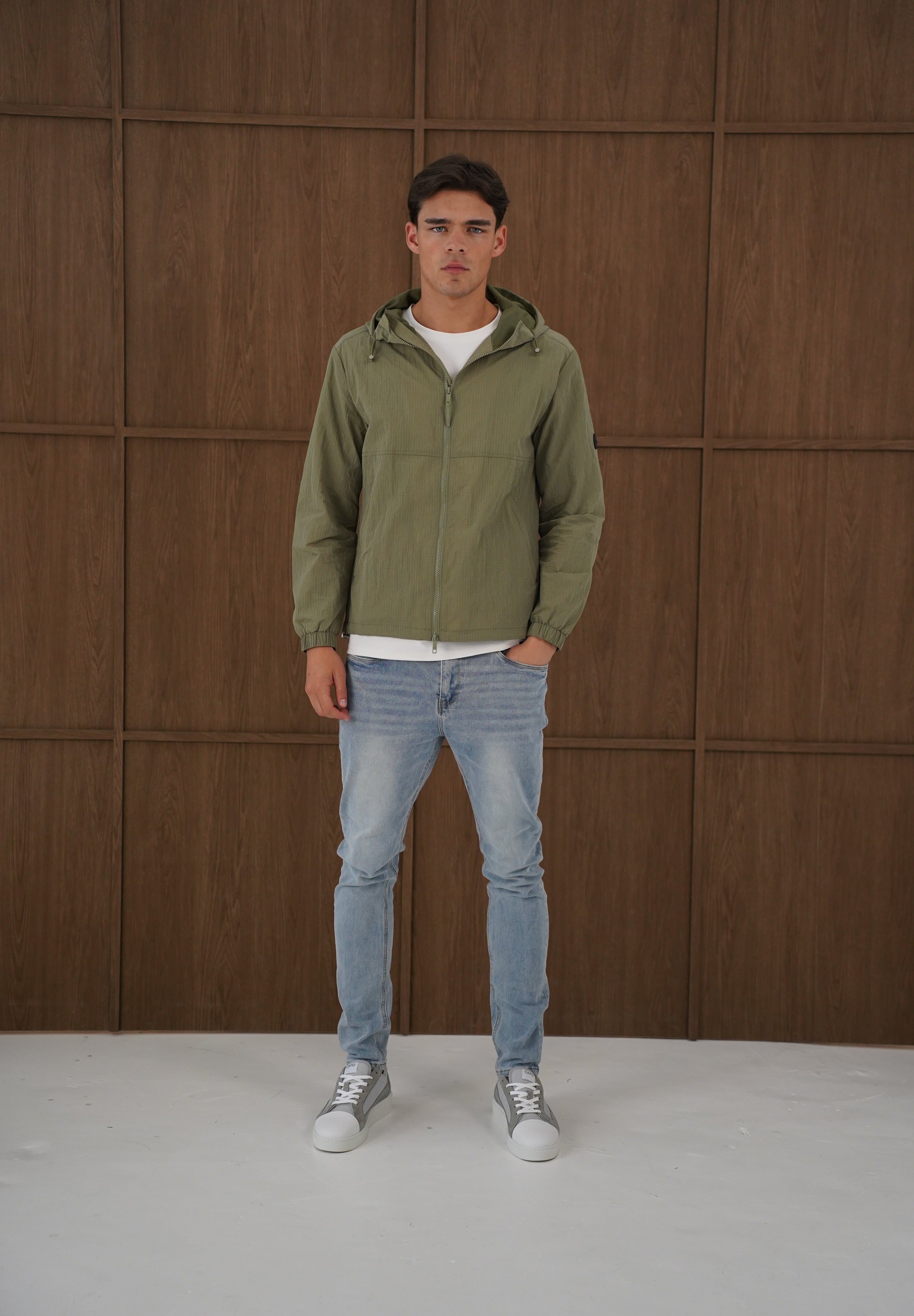 Capo Ripstop Lightweight Jacket - Olive