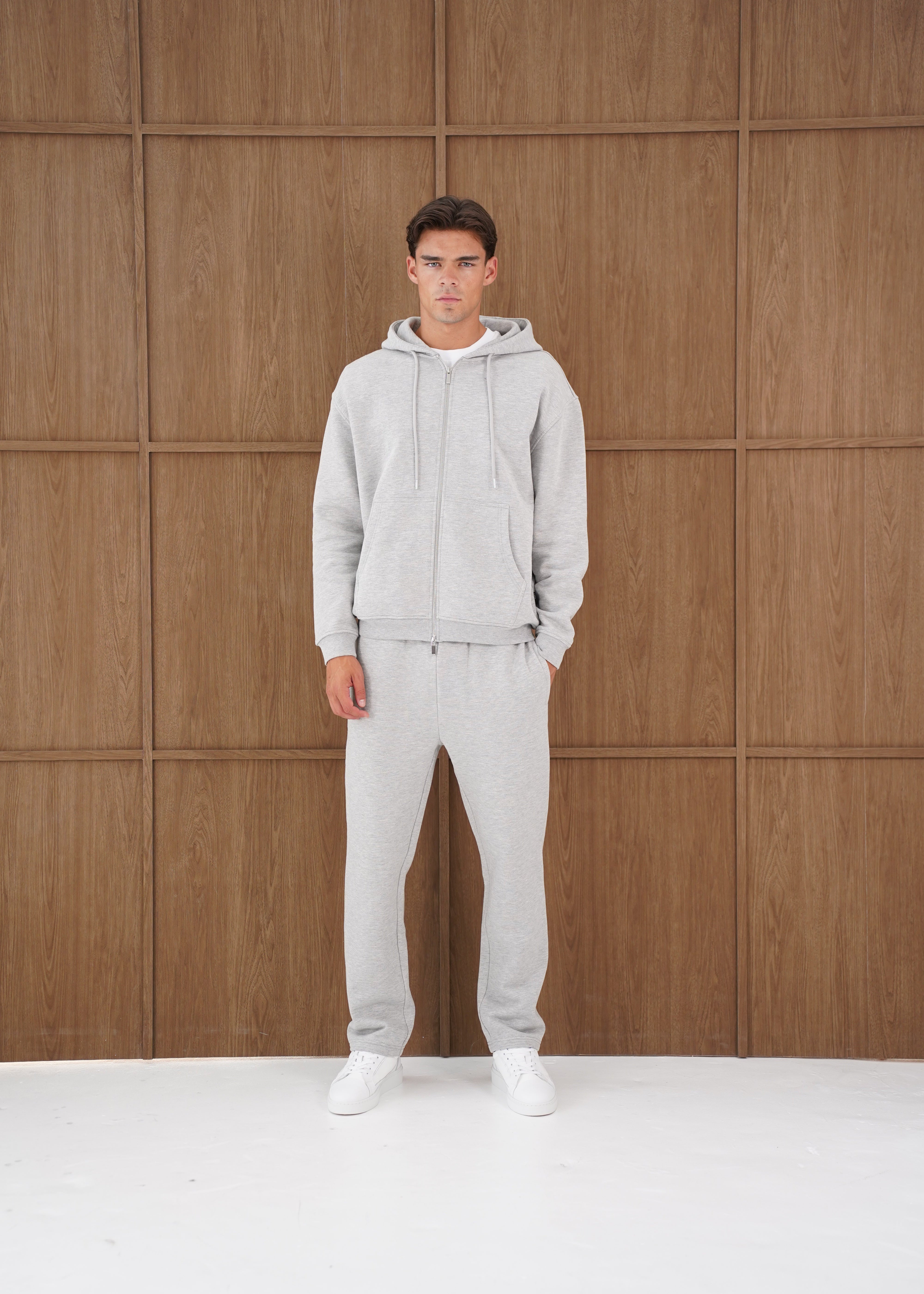 Capo Heavyweight Jogger - Light Grey