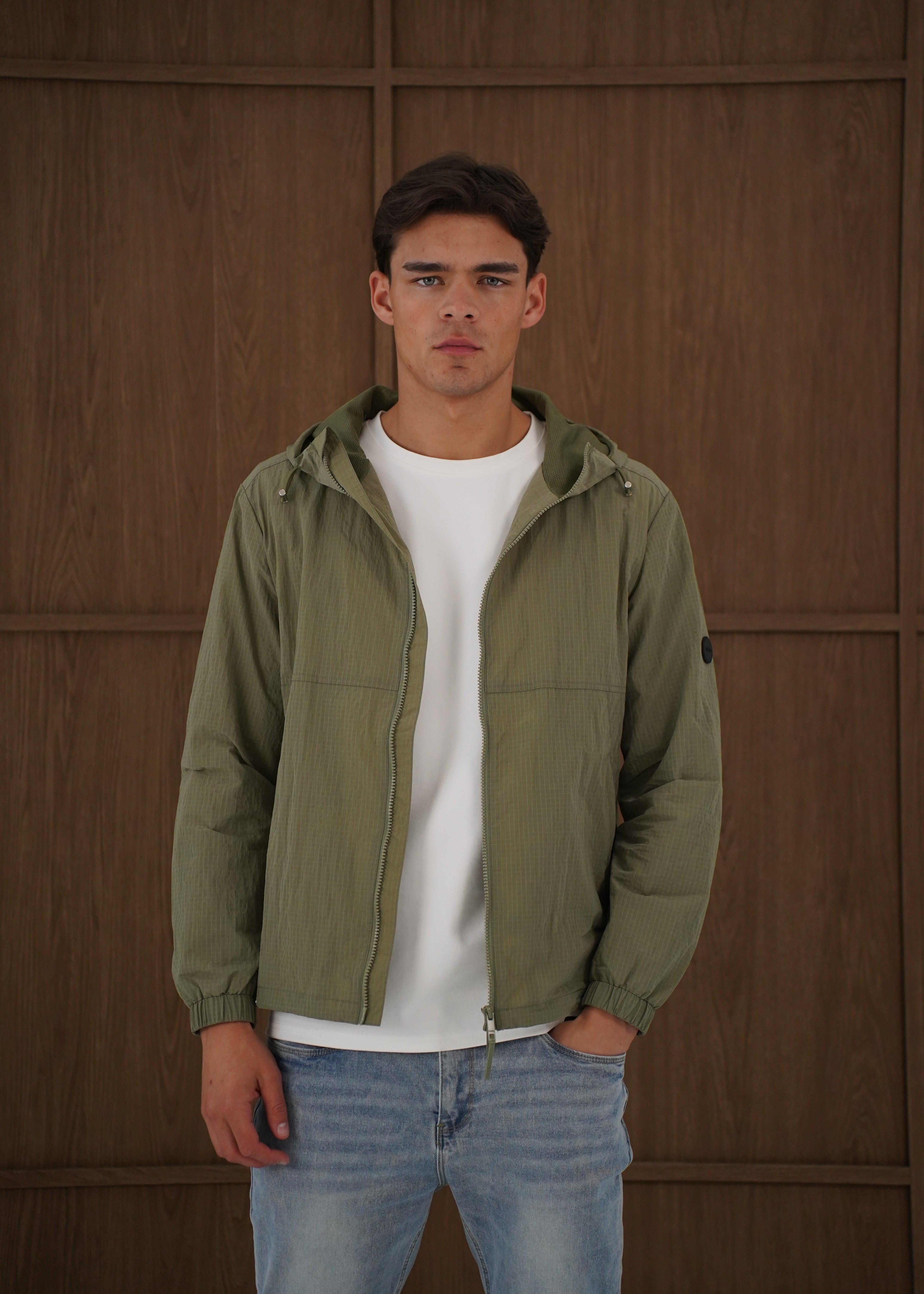 Capo Ripstop Lightweight Jacket - Olive