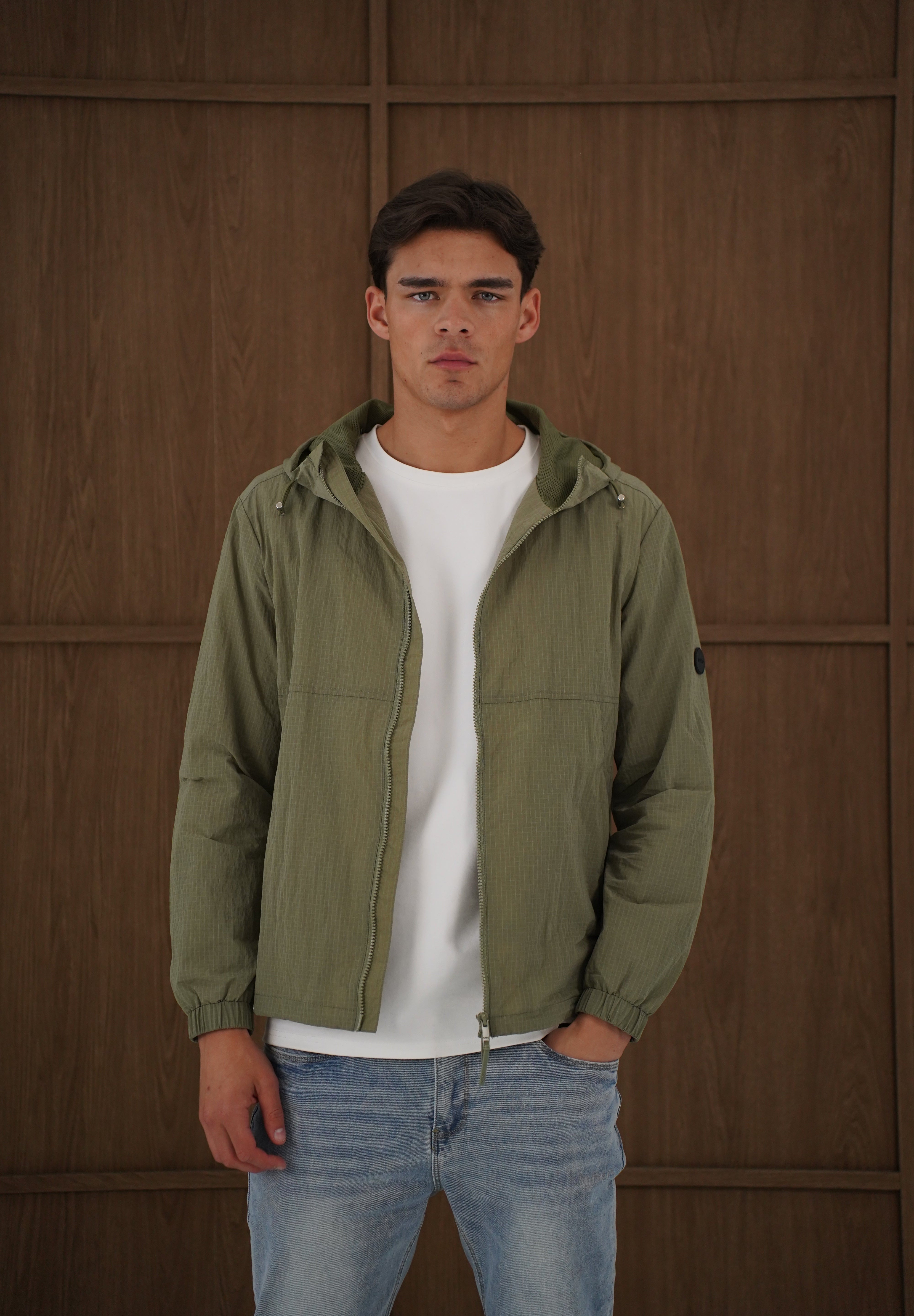 Capo Ripstop Lightweight Jacket - Olive