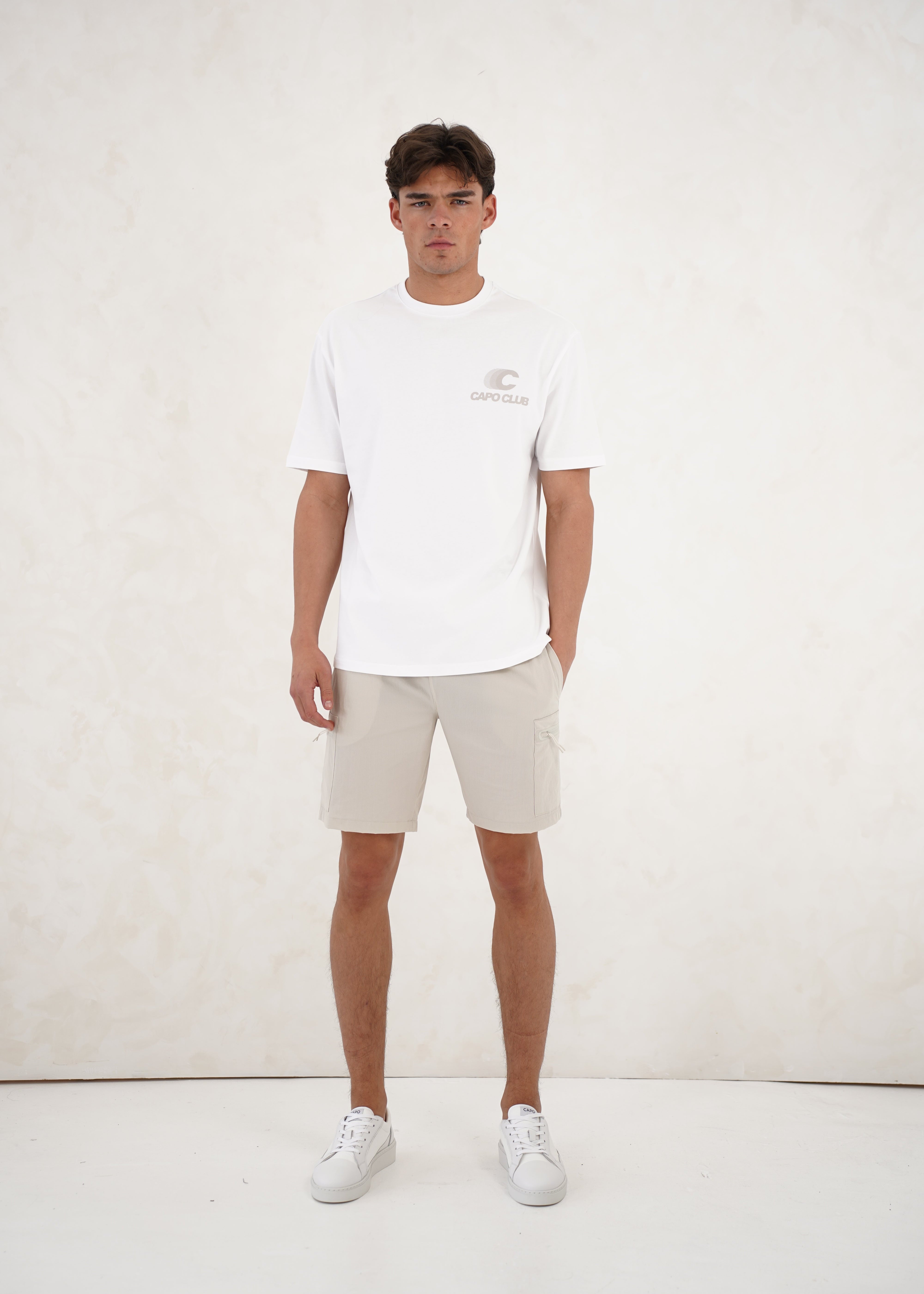 Capo Utility Tech Cargo Short - Stone