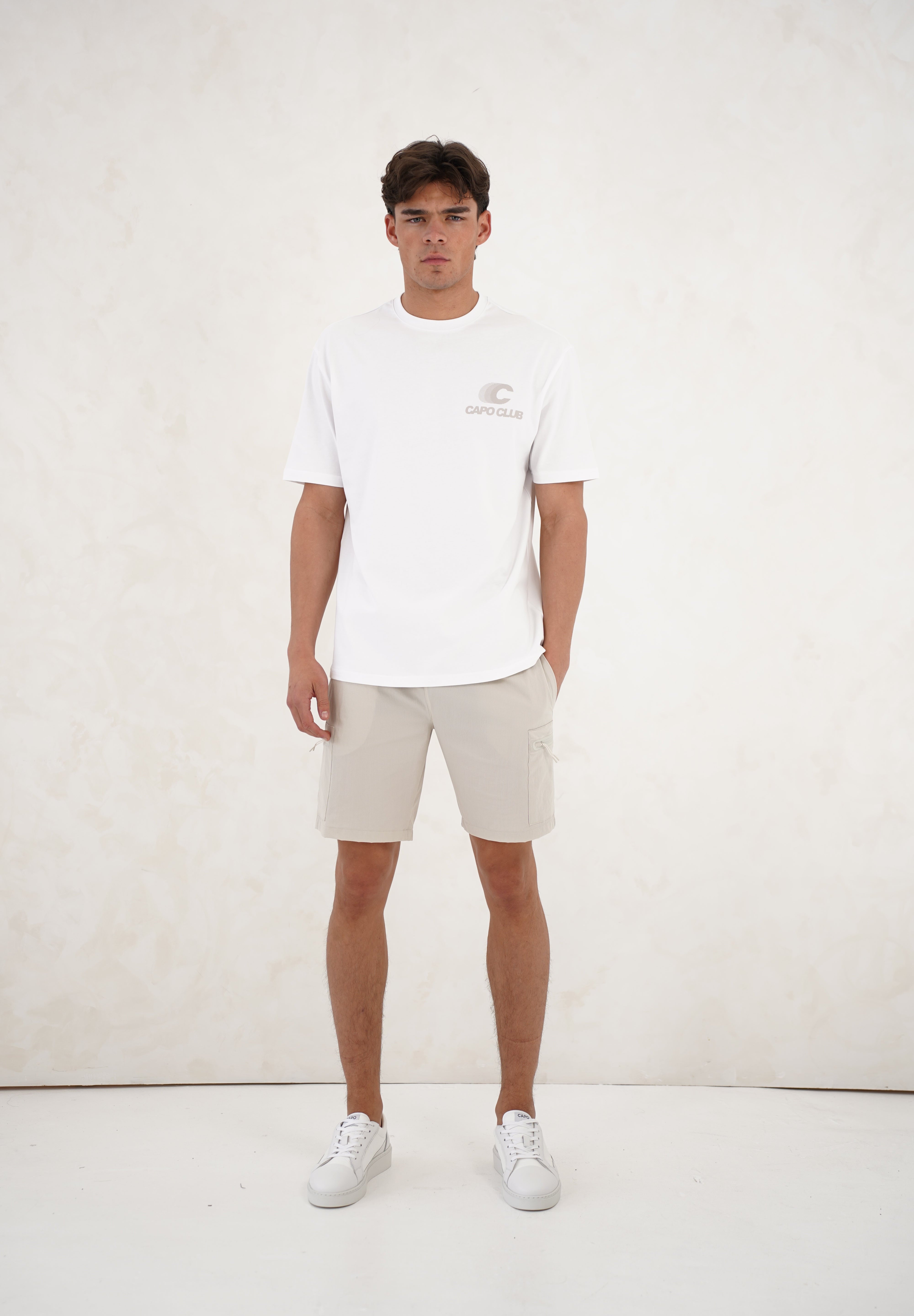 Capo Utility Tech Cargo Short - Stone
