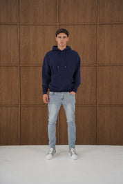 Capo Tracksuit Overhead Hoodie - Navy