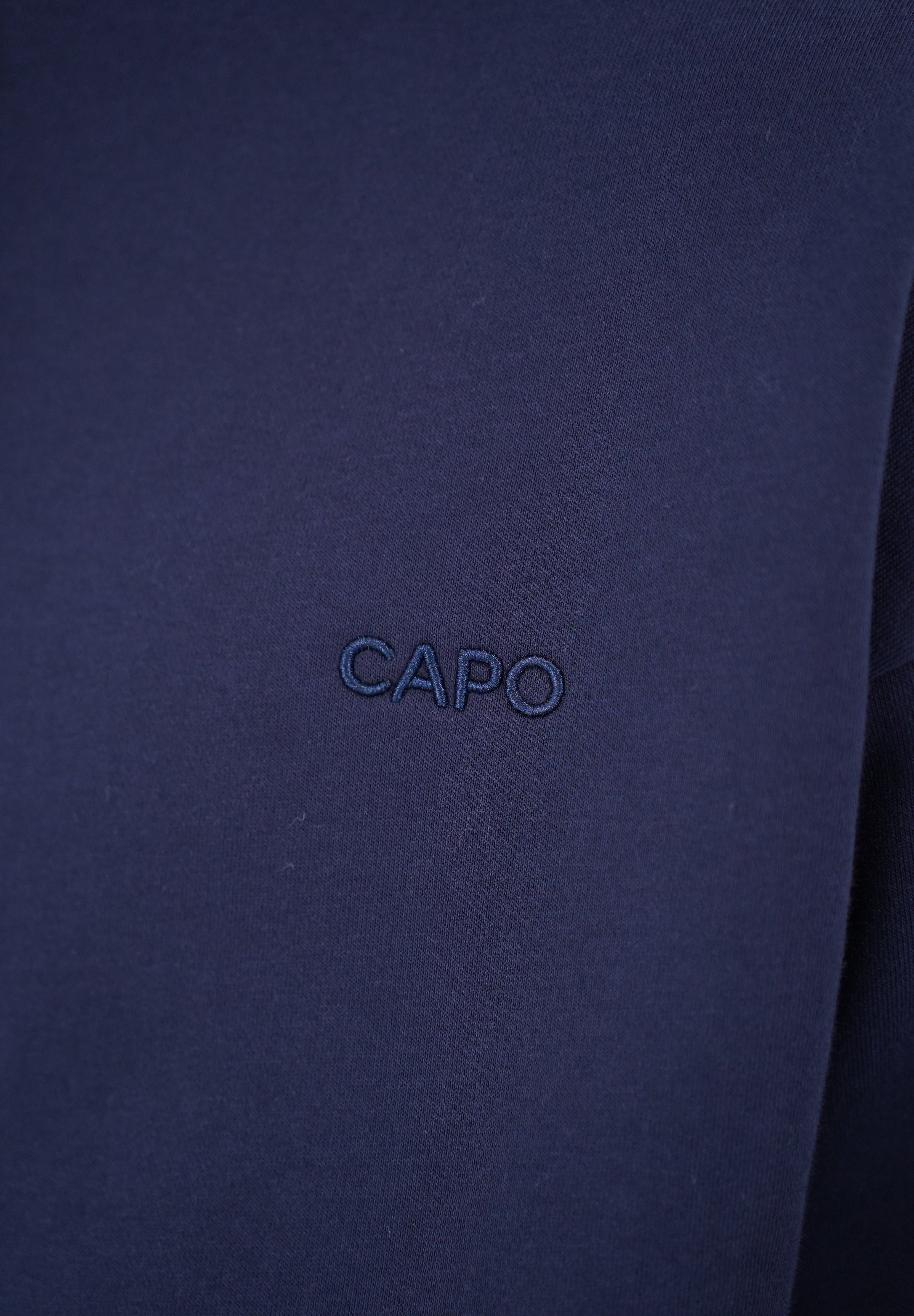 Capo Tracksuit Overhead Hoodie - Navy