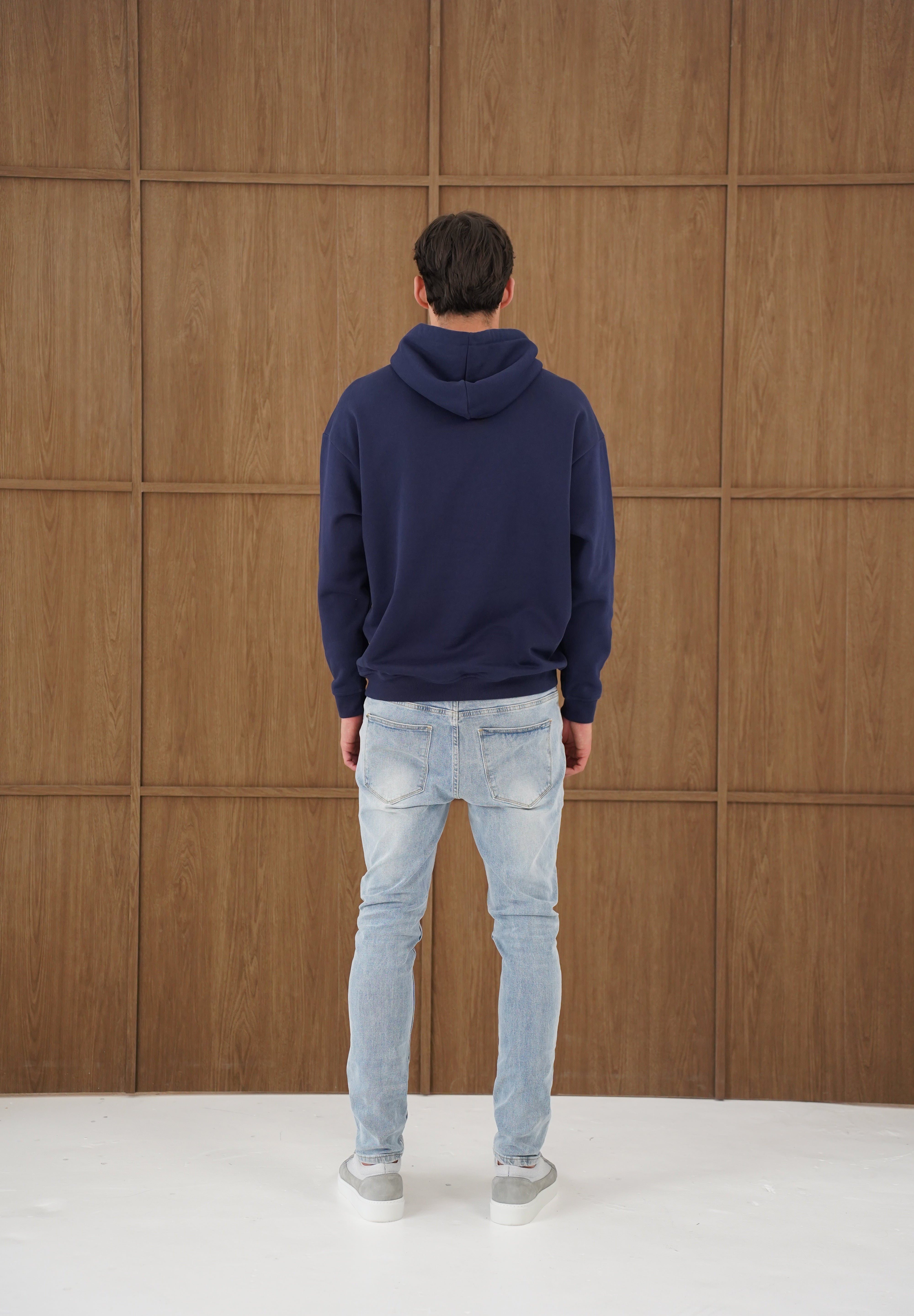 Capo Tracksuit Overhead Hoodie - Navy