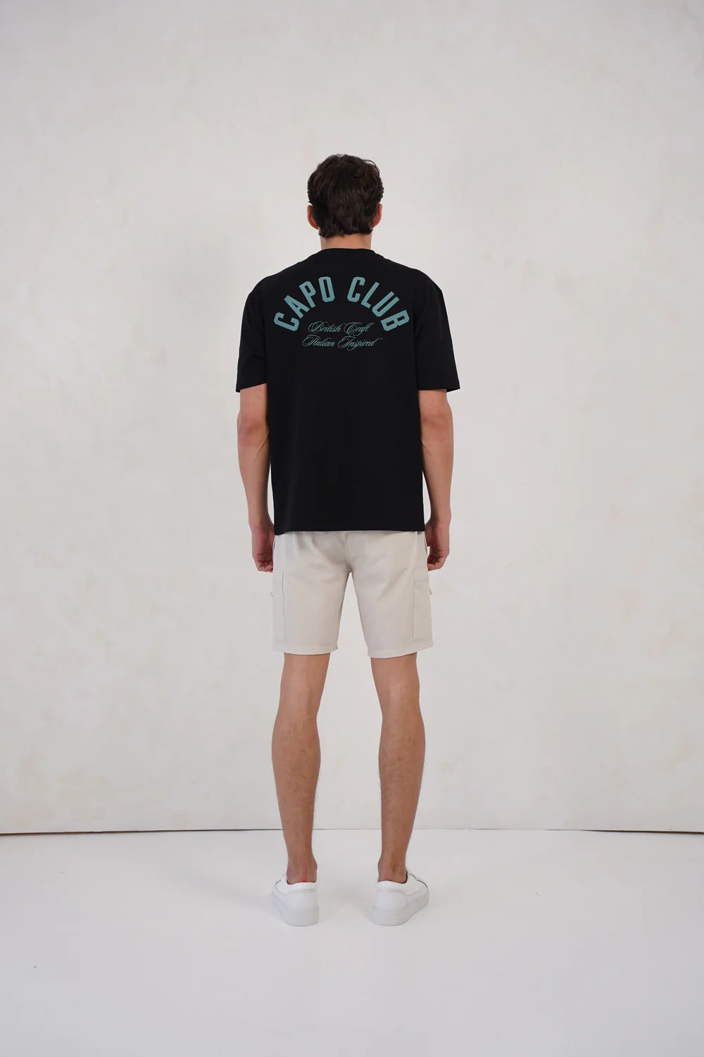 Capo Club Script T-Shirt - Black/Green