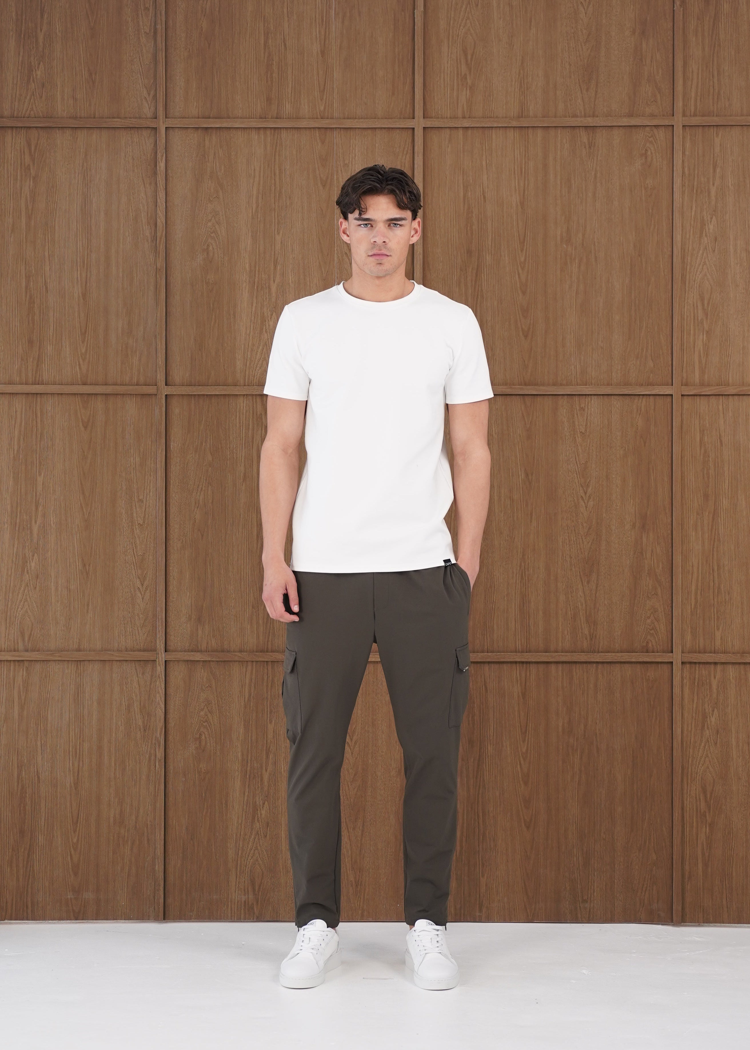 Capo Utility Regular Cargo Pants - Khaki