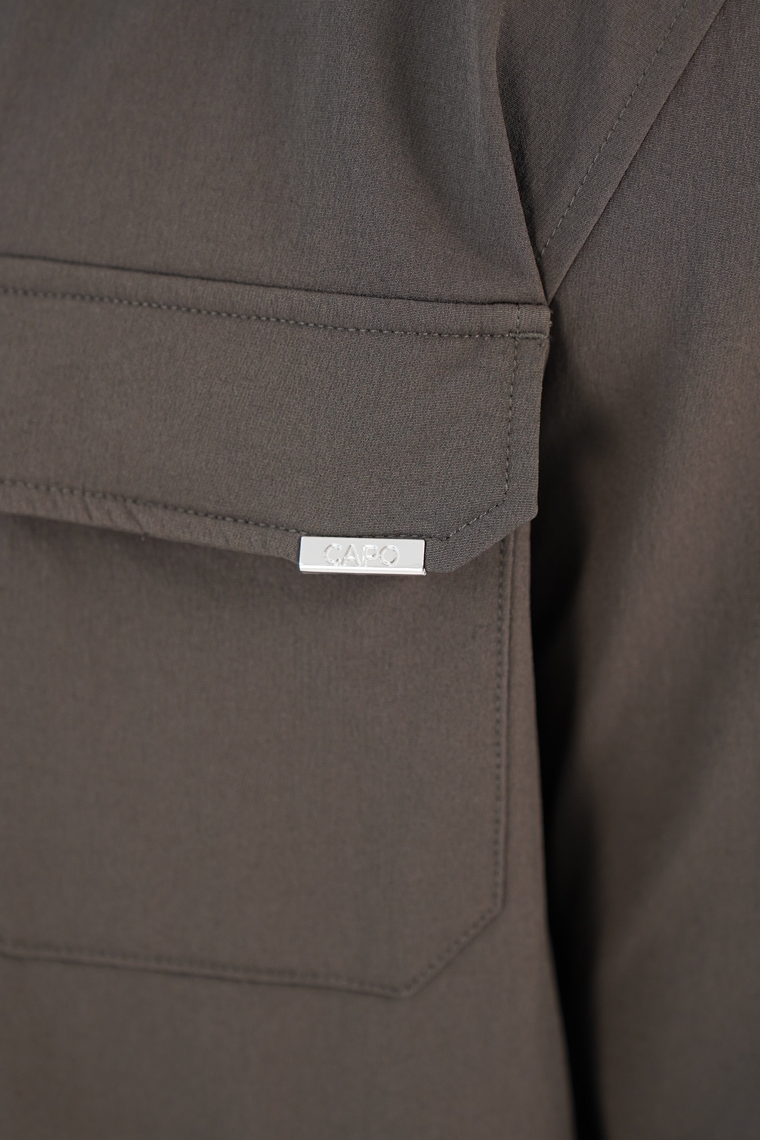 Capo Utility Overshirt - Khaki