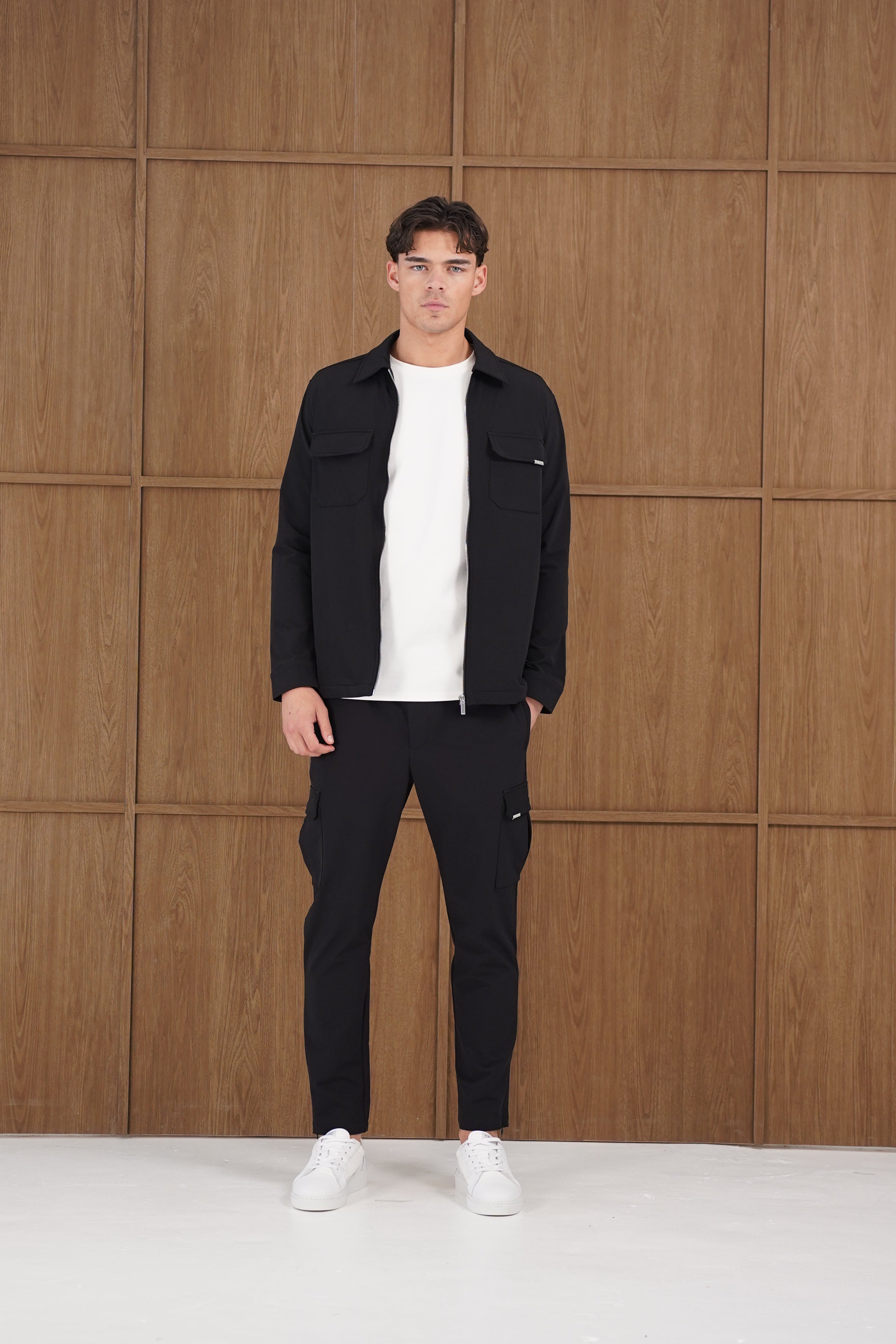 Capo Utility Overshirt - Black
