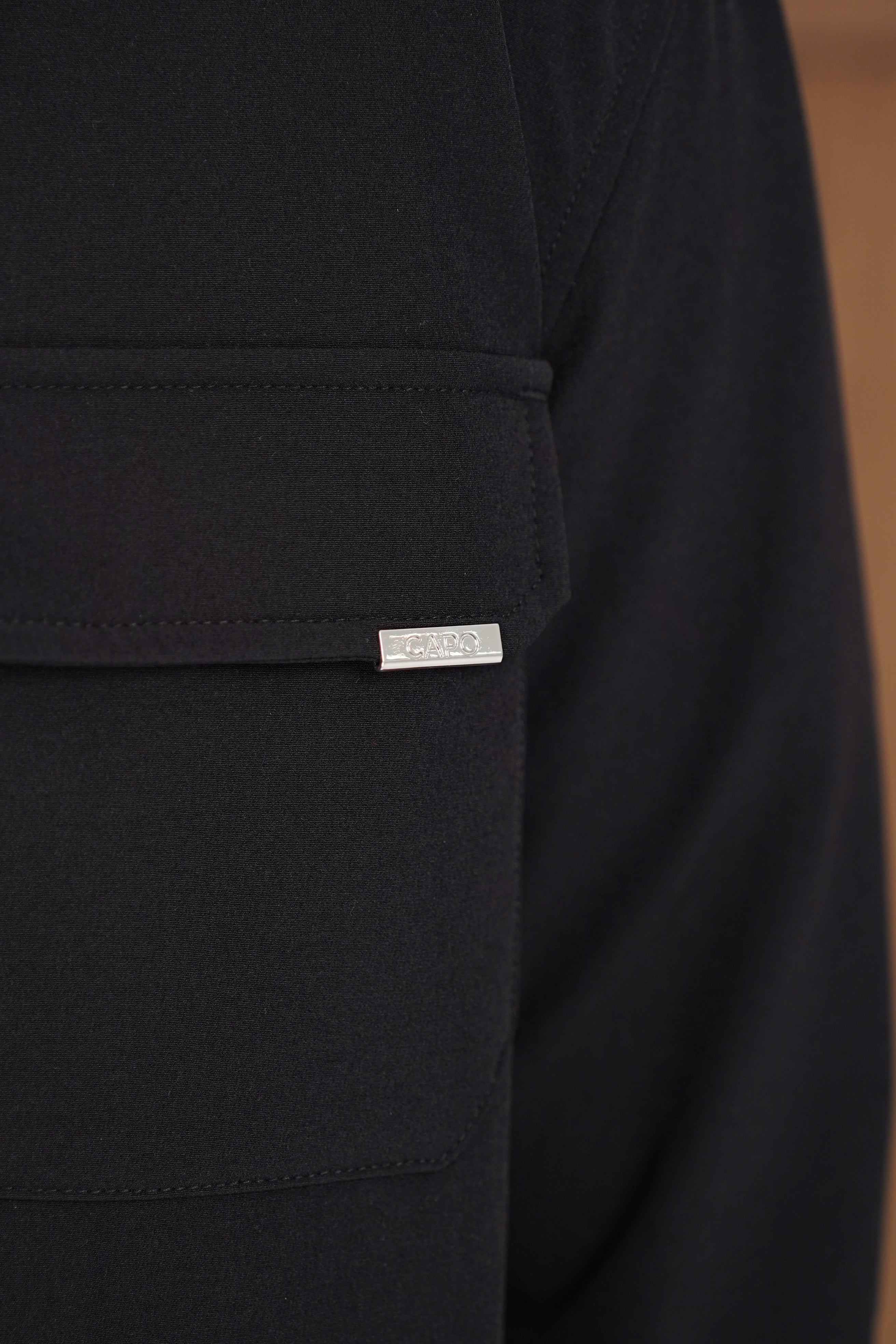 Capo Utility Overshirt - Black