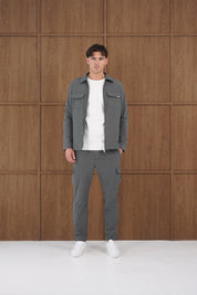 Capo Utility Overshirt - Charcoal