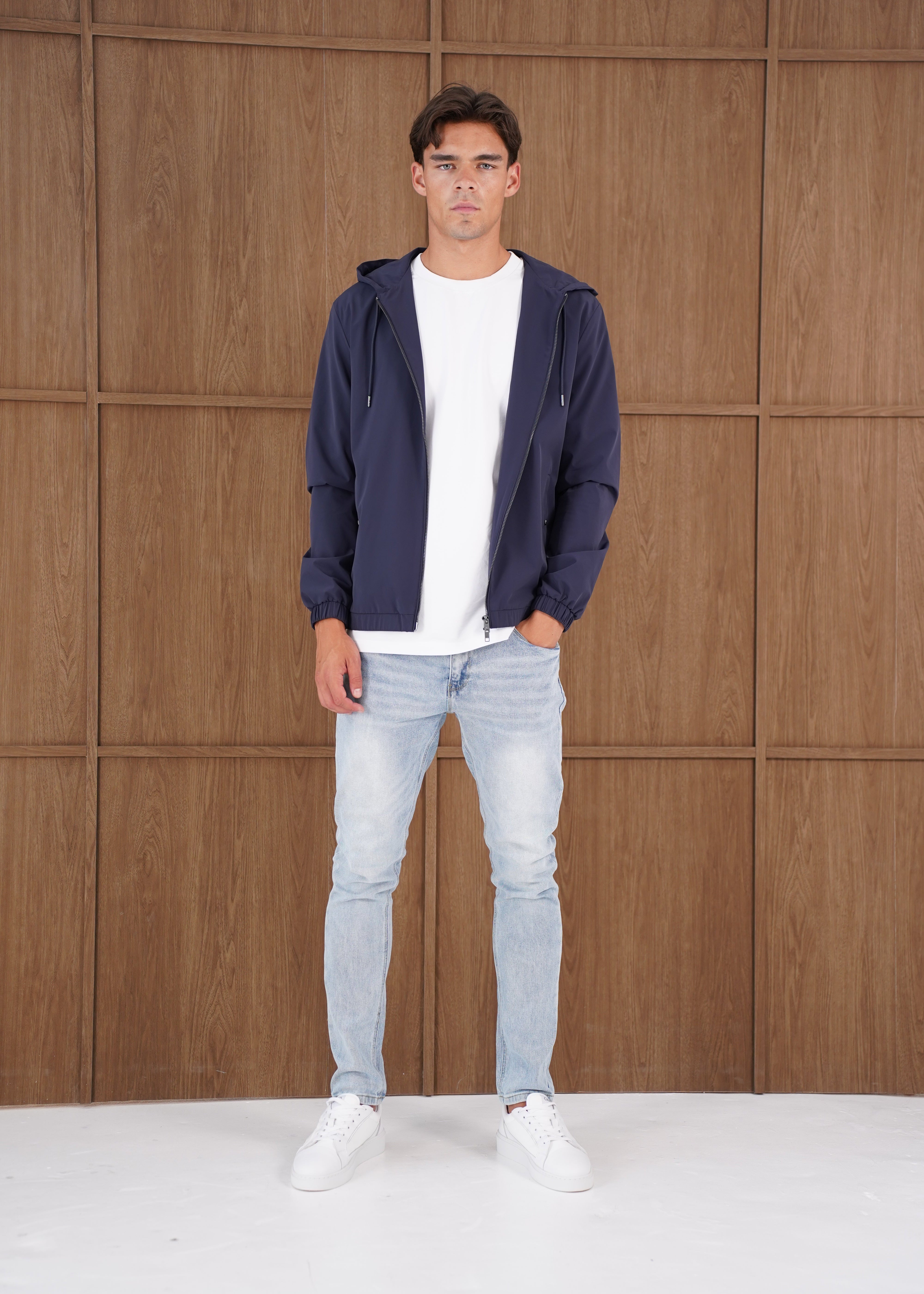 Capo Lightweight Shell Jacket - Navy