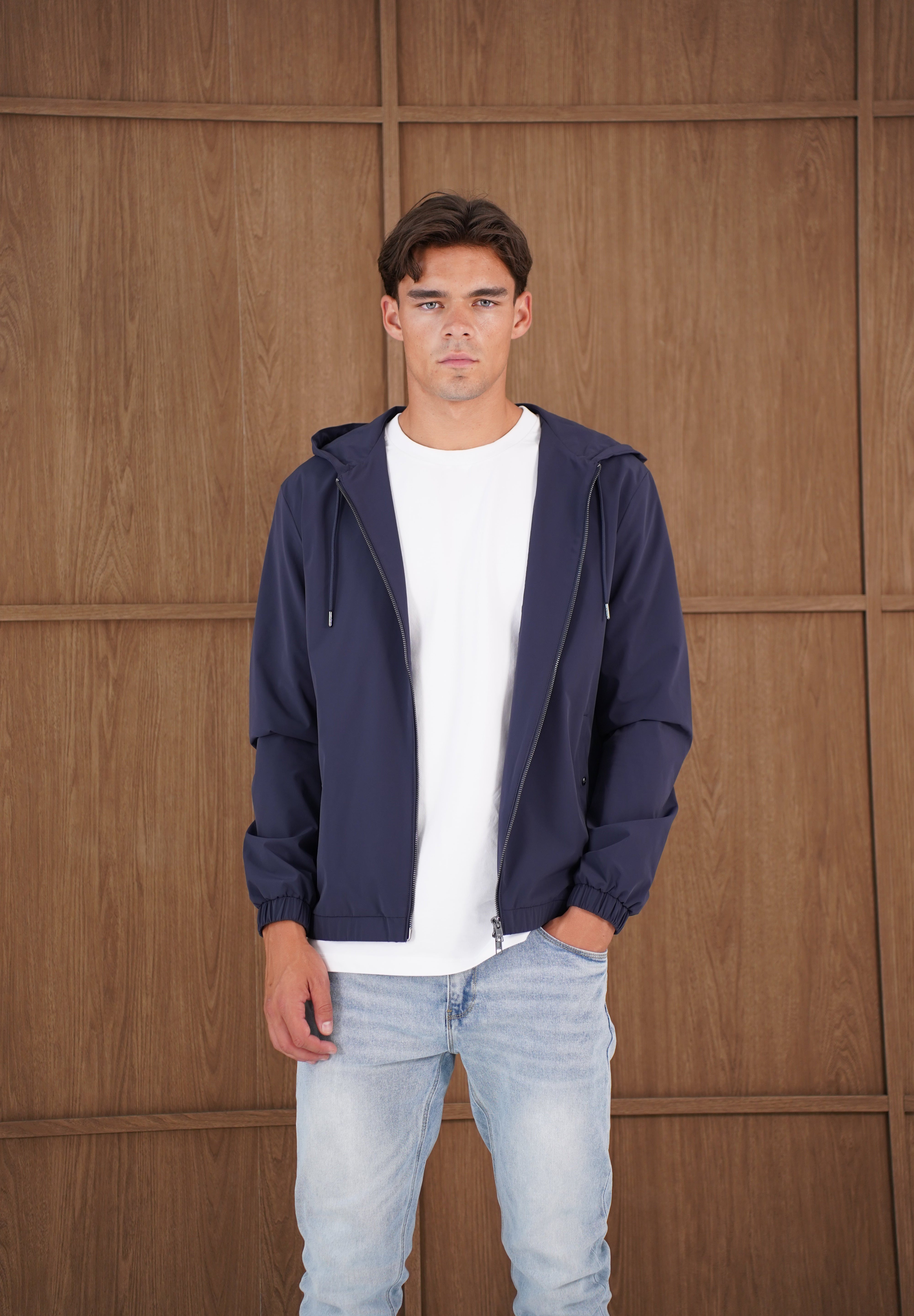 Capo Lightweight Shell Jacket - Navy